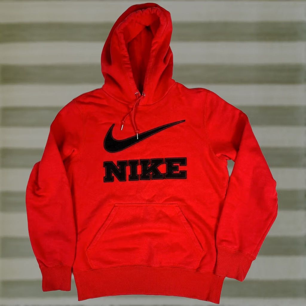 Nike Nike The Athletic Dept. Men's Pullover Hoodie SS Large Logo Red Size US S / EU 44-46 / 1 - 1 Thumbnail