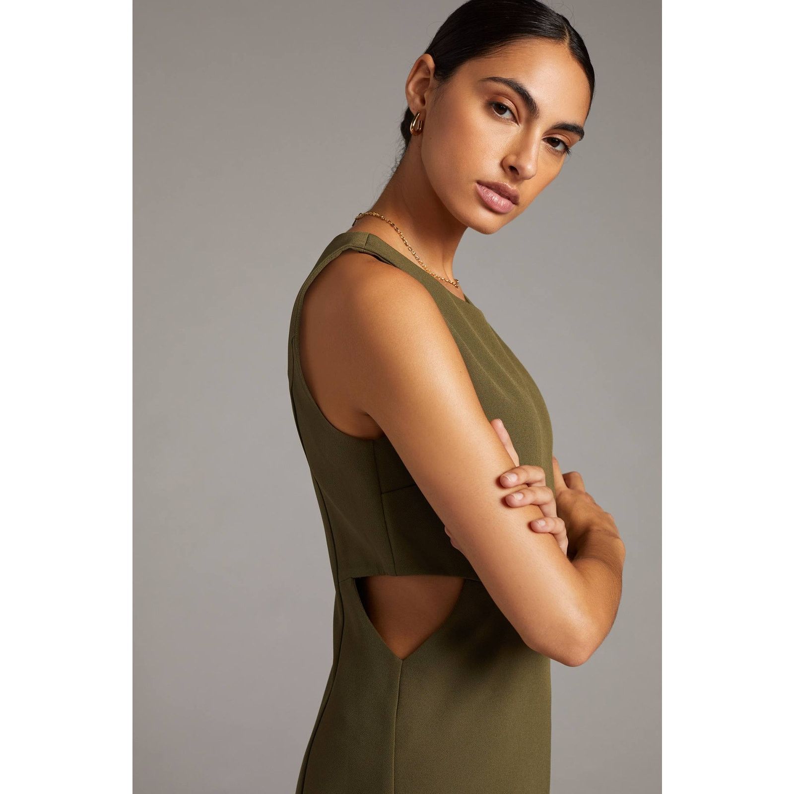 Anthropologie New Anthropologie Cut-Out Shift Dress Mare Mare $140 MEDIUM Size M / US 6-8 / IT 42-44 - 2 Thumbnail
