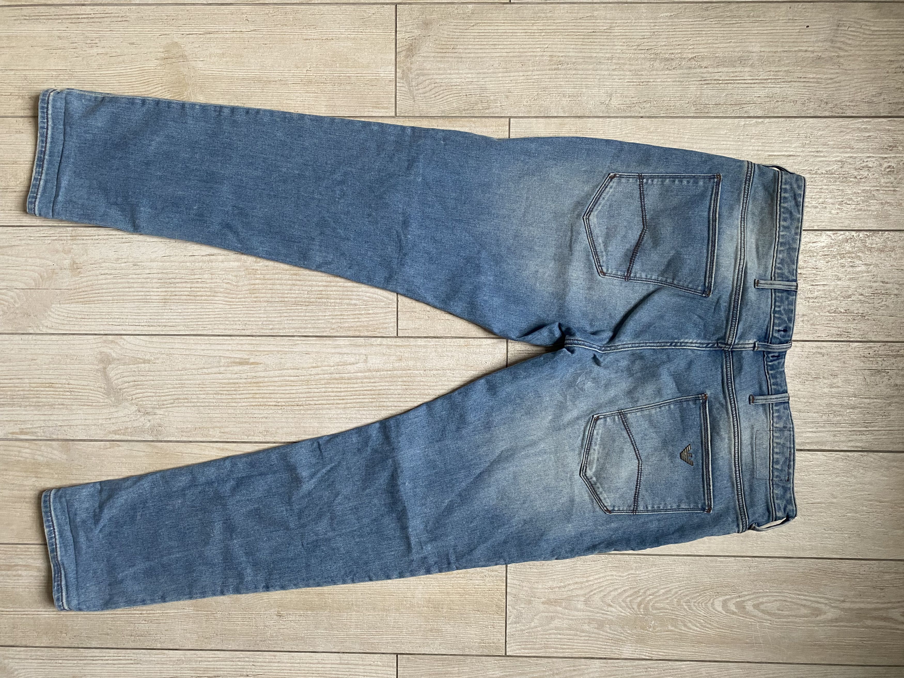 Armani × Emporio Armani × Giorgio Armani Armani Jeans Light Denim – Timeless Classic Size US 36 / EU 52 - 8 Thumbnail