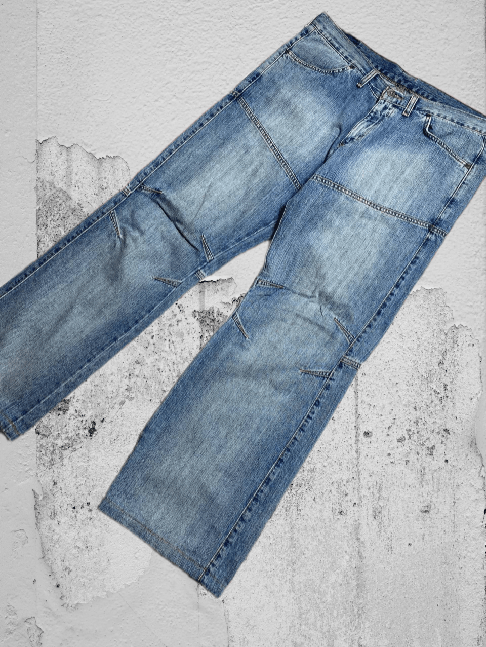 Japanese Brand × Mustang Vintage 90s y2k mustang jeans Bootcut BAGGY STYLE Size US 34 / EU 50 - 1 Thumbnail