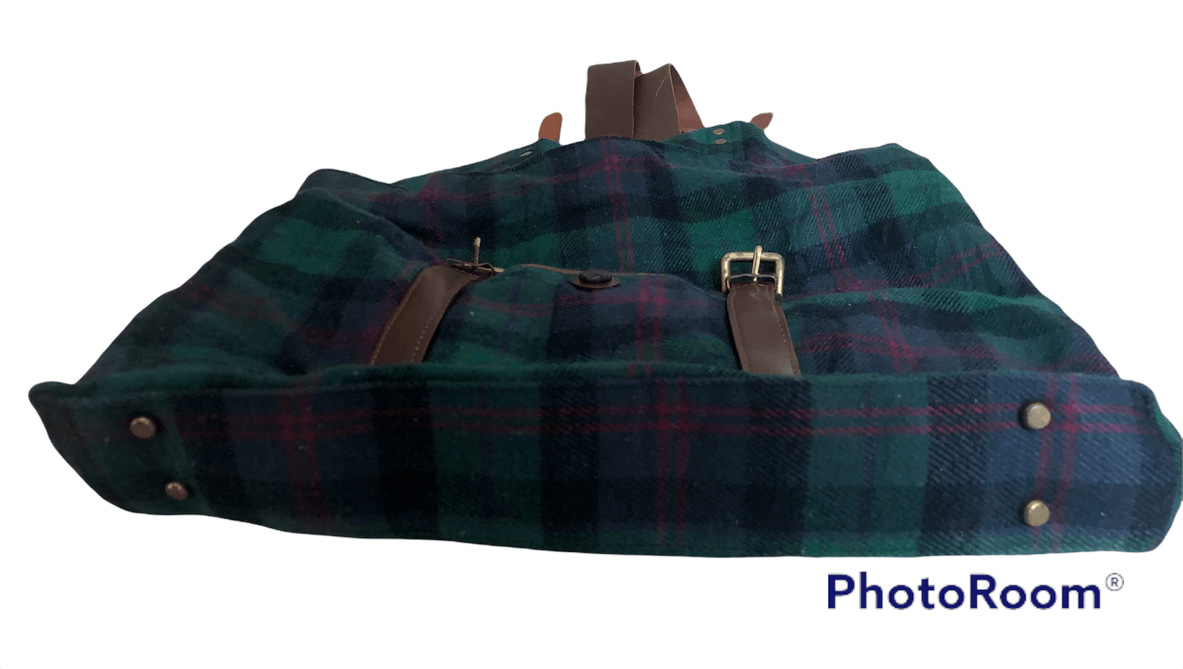 Genuine Leather Bybyo Wool Leather Backpack Size ONE SIZE - 4 Thumbnail