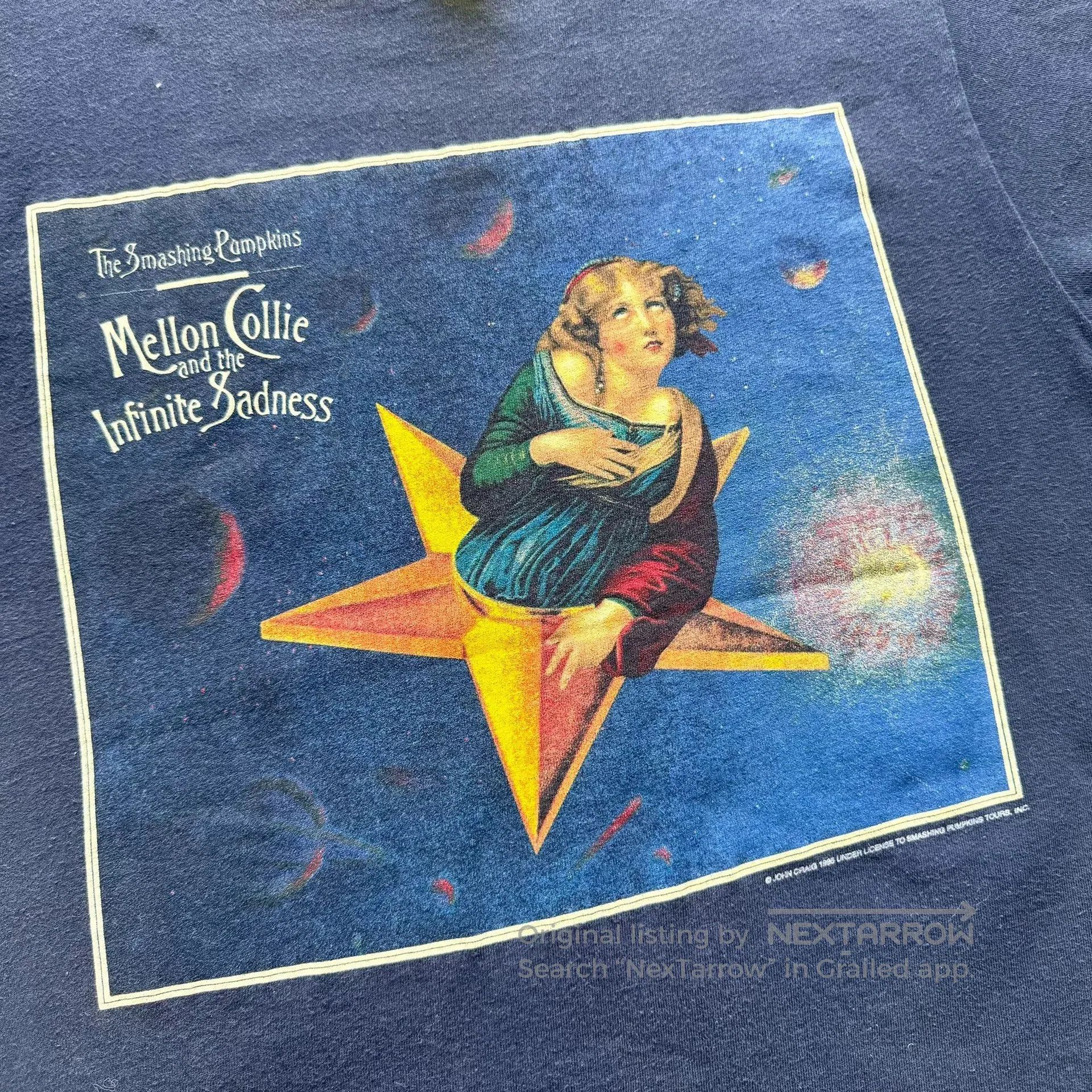 Vintage Vintage 1995 Smashing Pumpkins Band Tee. Size US M / EU 48-50 / 2 - 3 Thumbnail