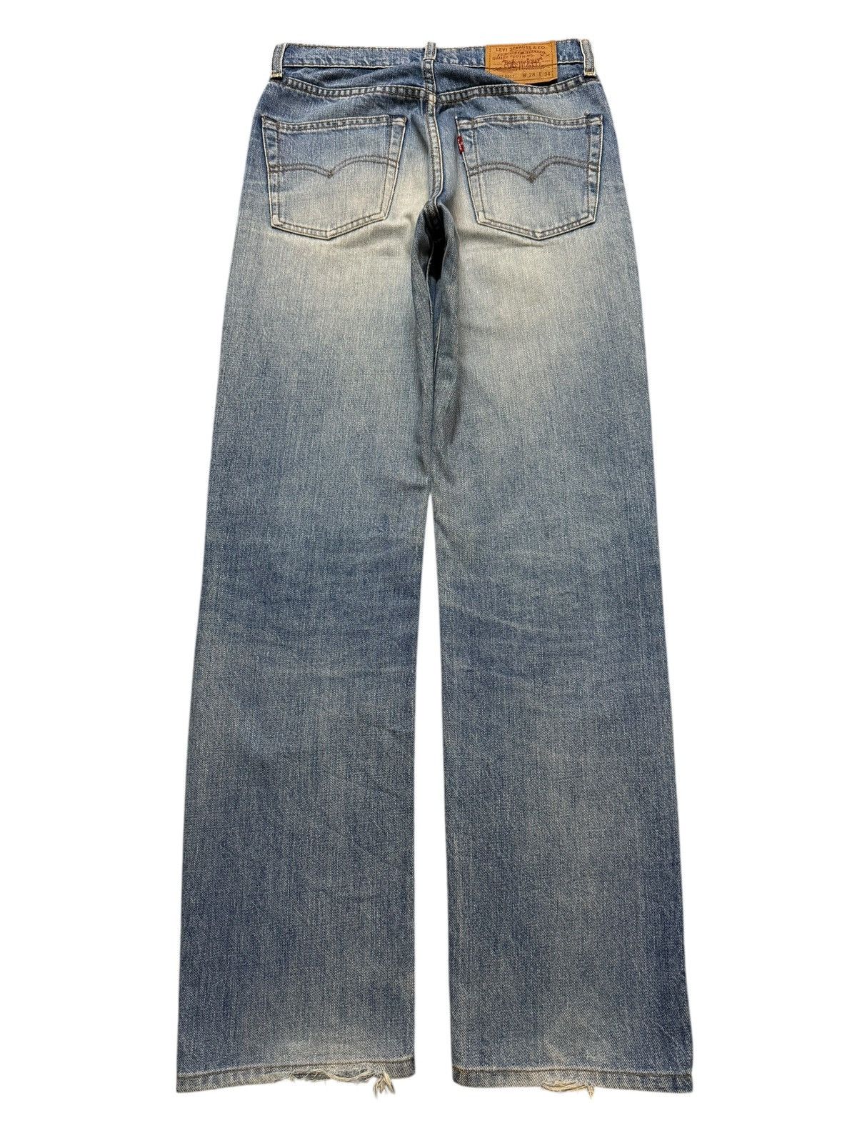 Levi's Vintage Levis 503 Classic Blue Faded Wash Distress Straight Size US 28 / EU 44 - 2 Thumbnail