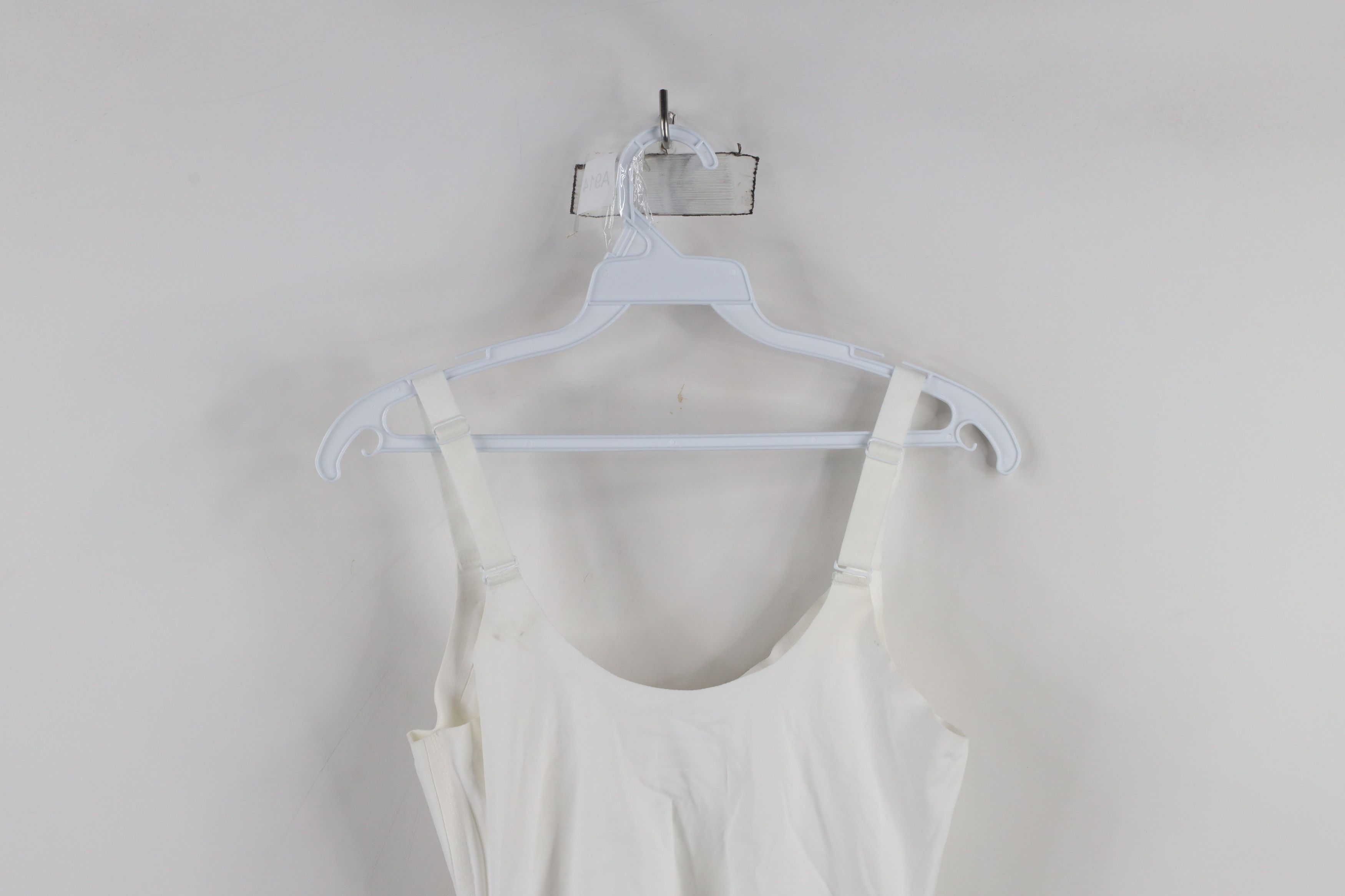 Vintage New with Defects Honeylove LiftWear Tank Top Shirt White Size L / US 10 / IT 46 - 13 Thumbnail