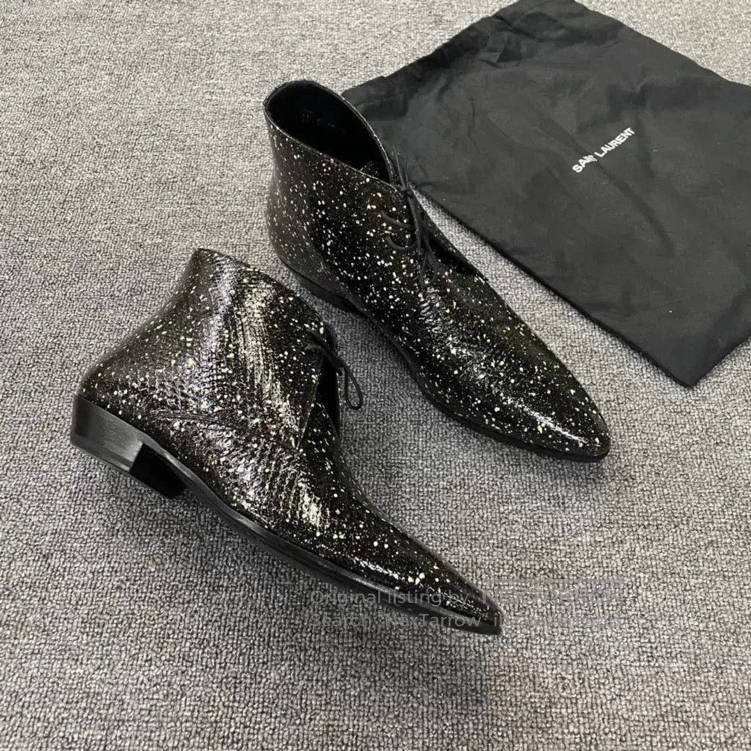 Saint Laurent Paris YSL Saint Laurent Ankle Boots 40-41. Size US 7 / EU 40 - 6 Thumbnail