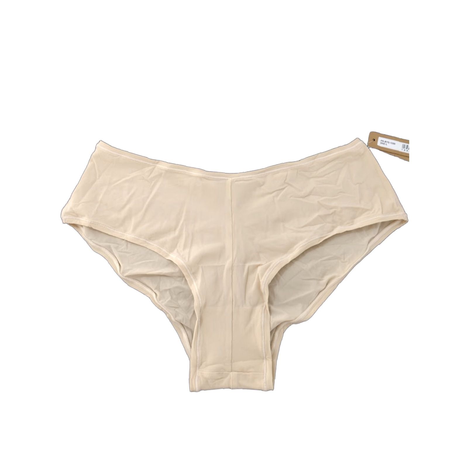 SKIMS SKIMS Women's Hipster Panties Sand L Vshape Mid Rise Opague Lightweight Blended Polyamide Size ONE SIZE - 1 Thumbnail