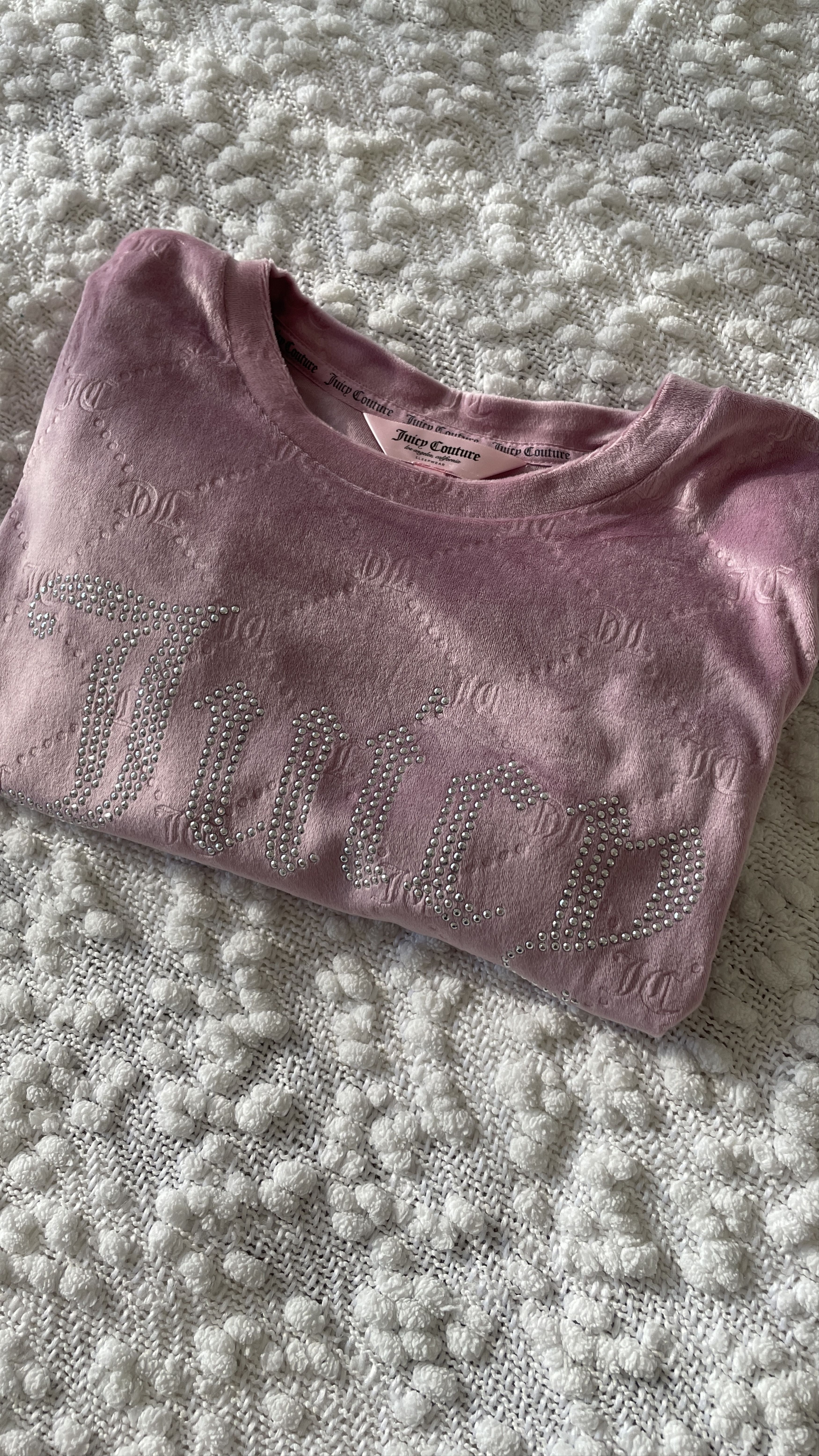 Juicy Couture PINK JUICY COUTURE SWEAT-SHIRT (L) Size L / US 10 / IT 46 - 3 Thumbnail