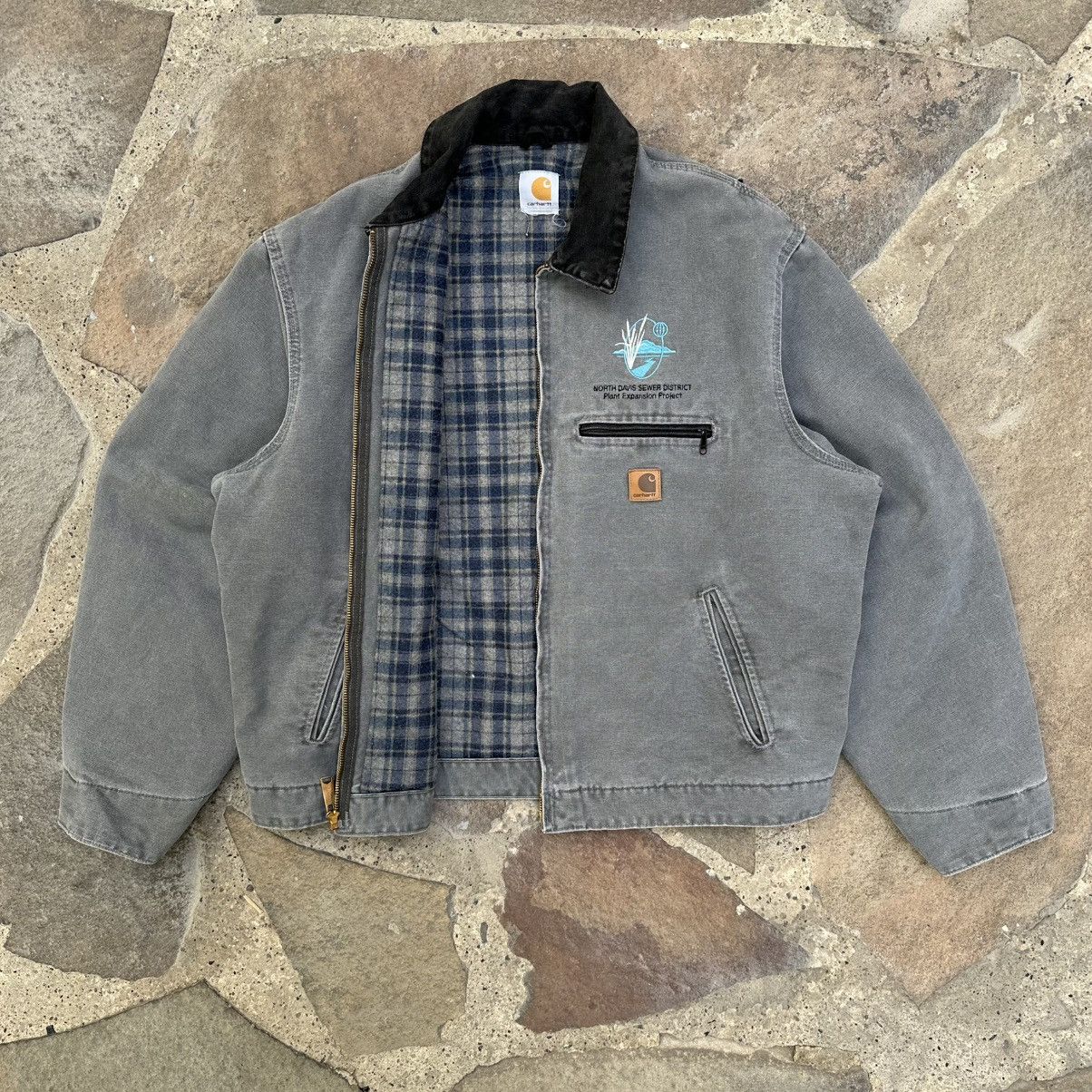 Carhartt × Vintage 🔗 SOLD 🔗 Carhartt Detroit Jacket J97 GVL Size US L / EU 52-54 / 3 - 3 Thumbnail