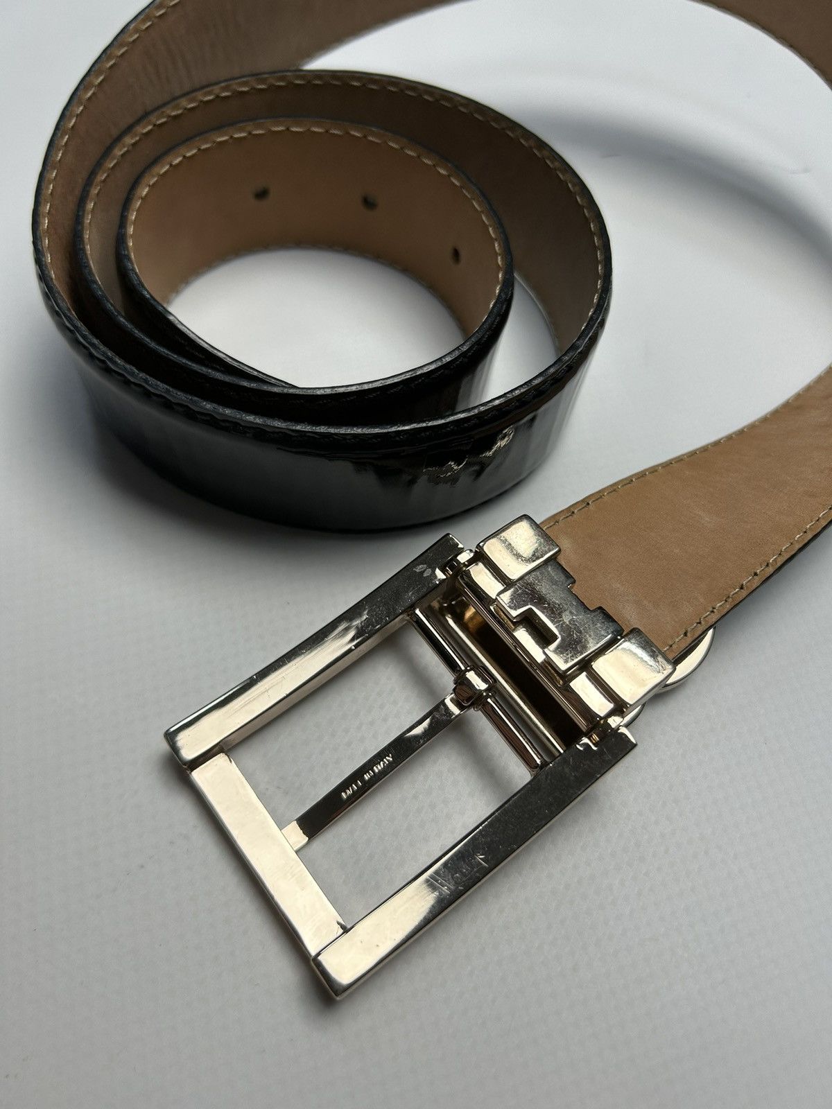 Dolce & Gabbana Vintage Dolce&Gabbana Gold Logo Belt Size ONE SIZE - 4 Thumbnail