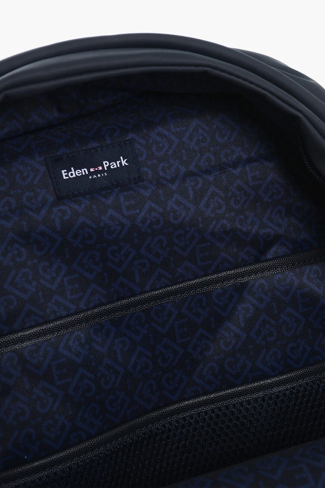 Eden Park og1mm0426 Size: OS / Solid-Color Nylon-Blend Backpack Black Size ONE SIZE - 5 Thumbnail