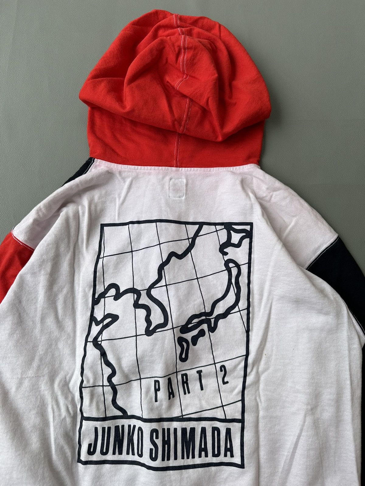 Junko Shimada ARCHIVE JUNKO SHIMADA COLOR BLOCK ZIP HOODIE Size US M / EU 48-50 / 2 - 4 Thumbnail