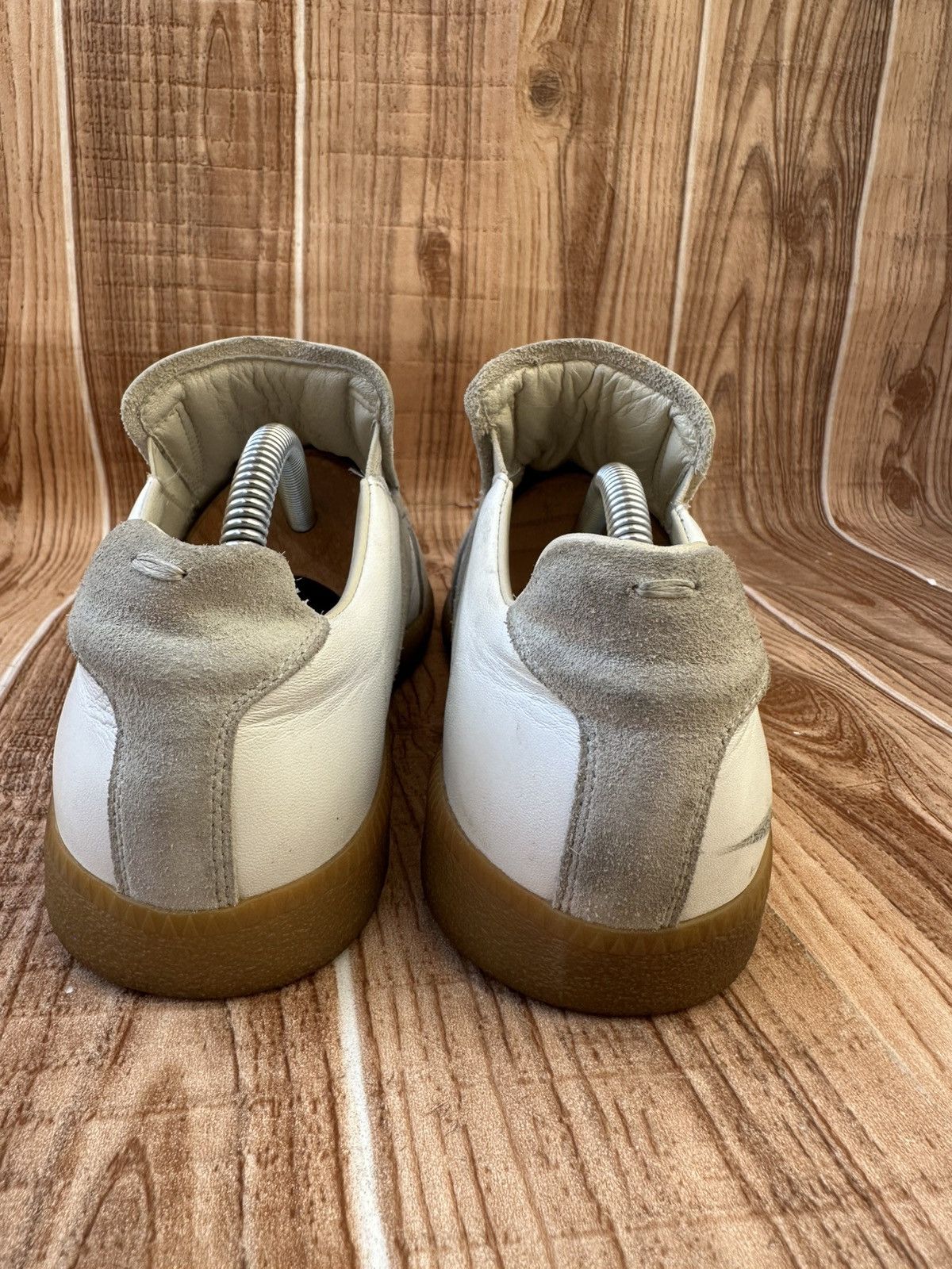 Maison Margiela Maison Margiela's Laceless GAT White/Gray Sneakers Size US 8 / EU 41 - 23 Thumbnail
