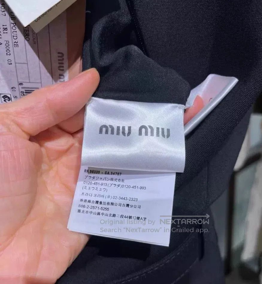 Miu Miu Miu Miu Classic Little Black Dress. Size M / US 6-8 / IT 42-44 - 7 Thumbnail