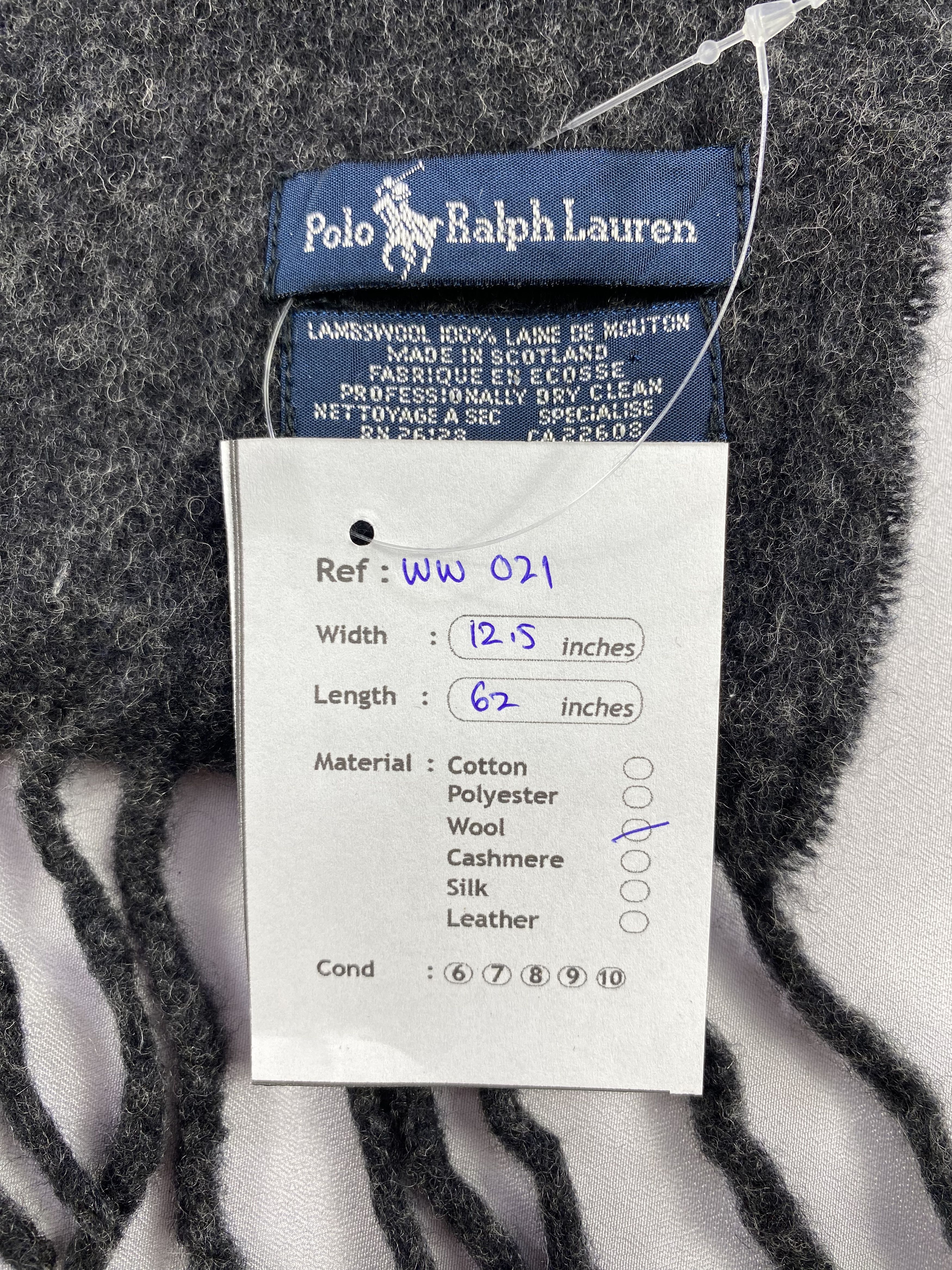 Polo Ralph Lauren × Vintage Polo Ralph Lauren Scarf / Muffler / Neckwear Size ONE SIZE - 6 Thumbnail