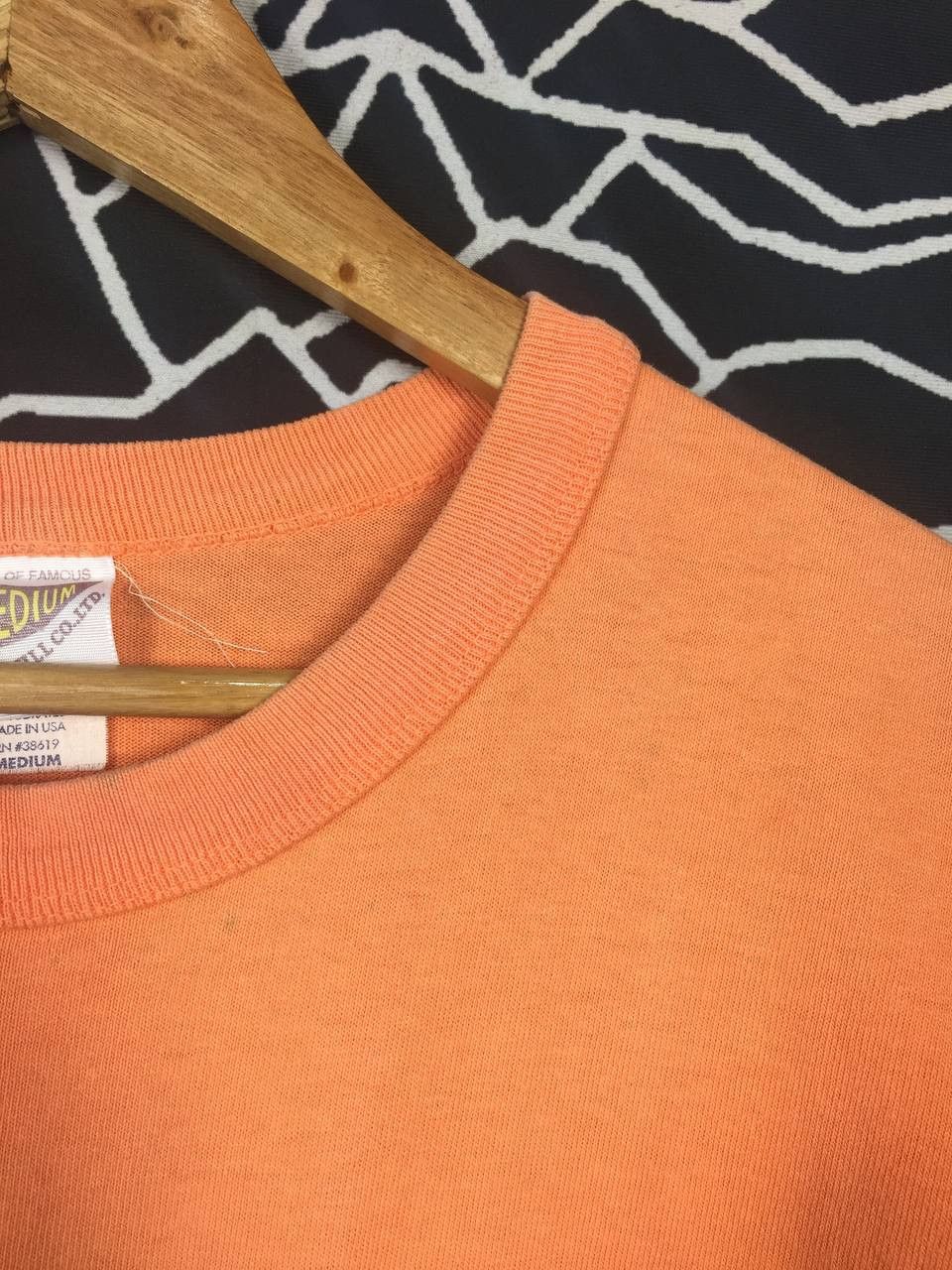 Japanese Brand × Johnbull × Vintage Vtg John Bull Crewneck Plain Pocket Essentials Tee Size US M / EU 48-50 / 2 - 4 Thumbnail