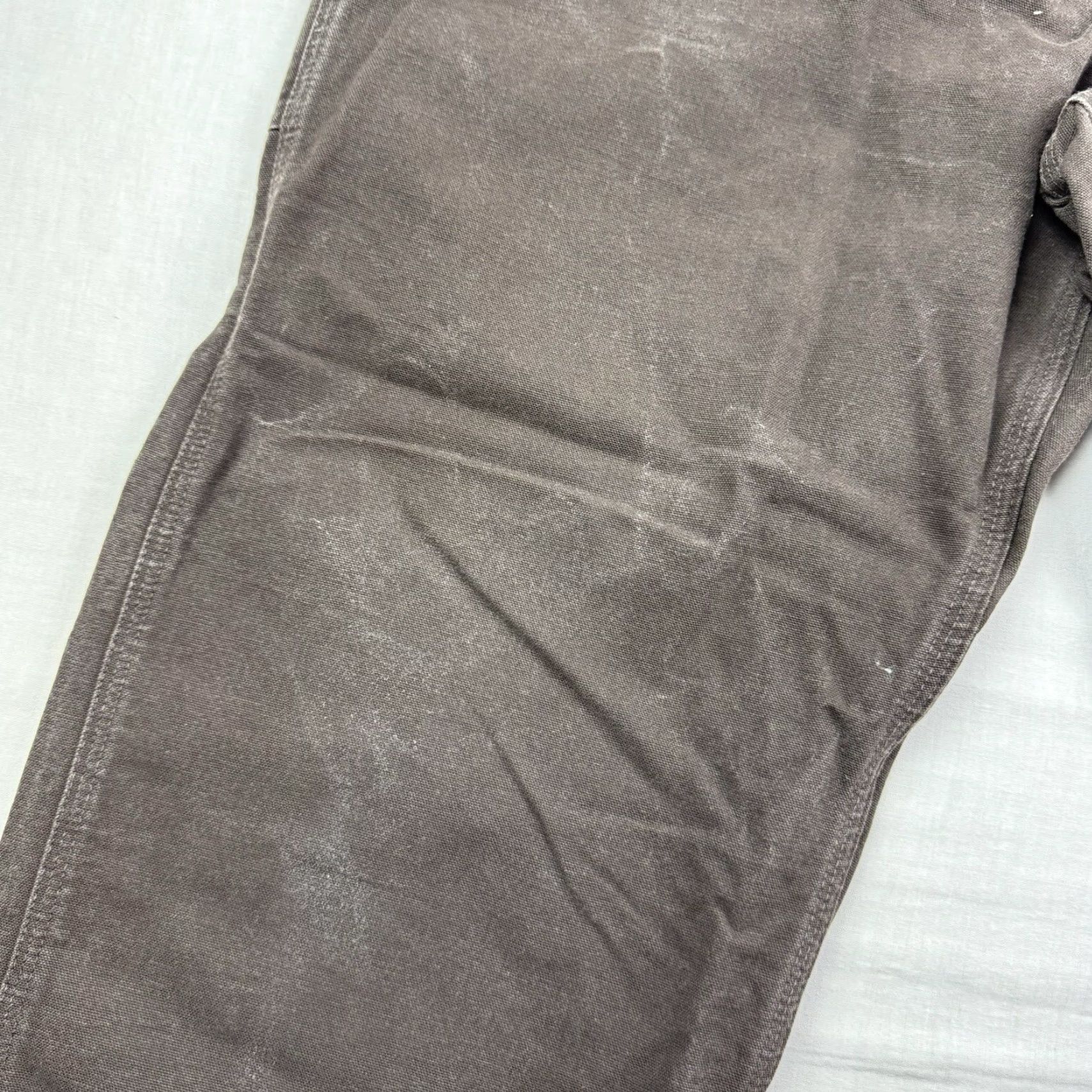 Carhartt VINTAGE Carhartt Carpenter Pants Men's Regular 40x32 Brown Casual Workwear 90s Grunge Size US 40 / EU 56 - 5 Thumbnail