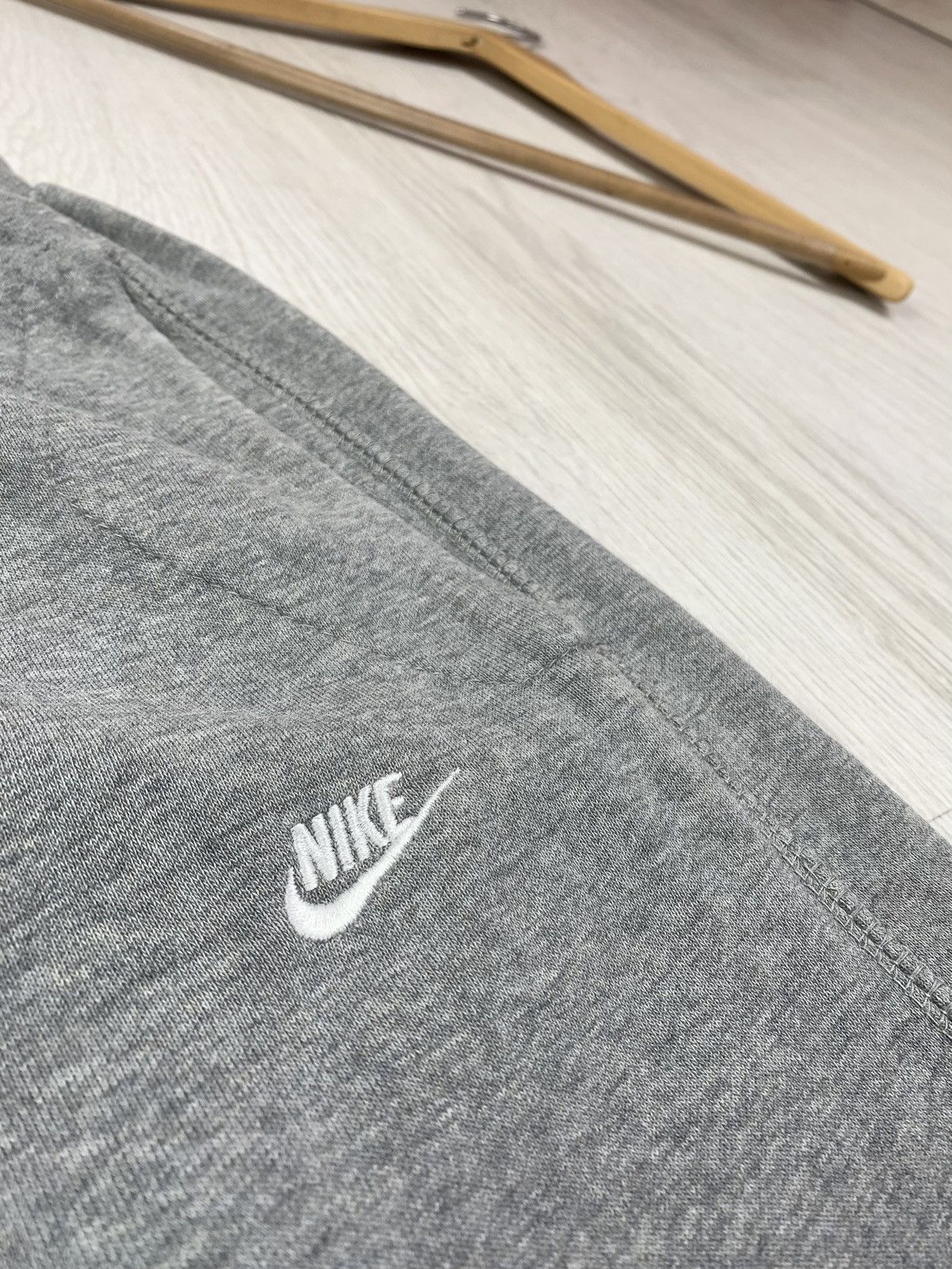 Vintage Nike Sportswear Vintage Wide Leg Baggy Pants Grey Size L Size US 34 / EU 50 - 4 Thumbnail