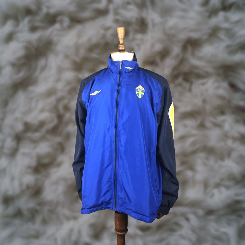Umbro × Vintage SWEDEN NATIONAL FOOTBALL TEAM SVFF SOCCER ZIP