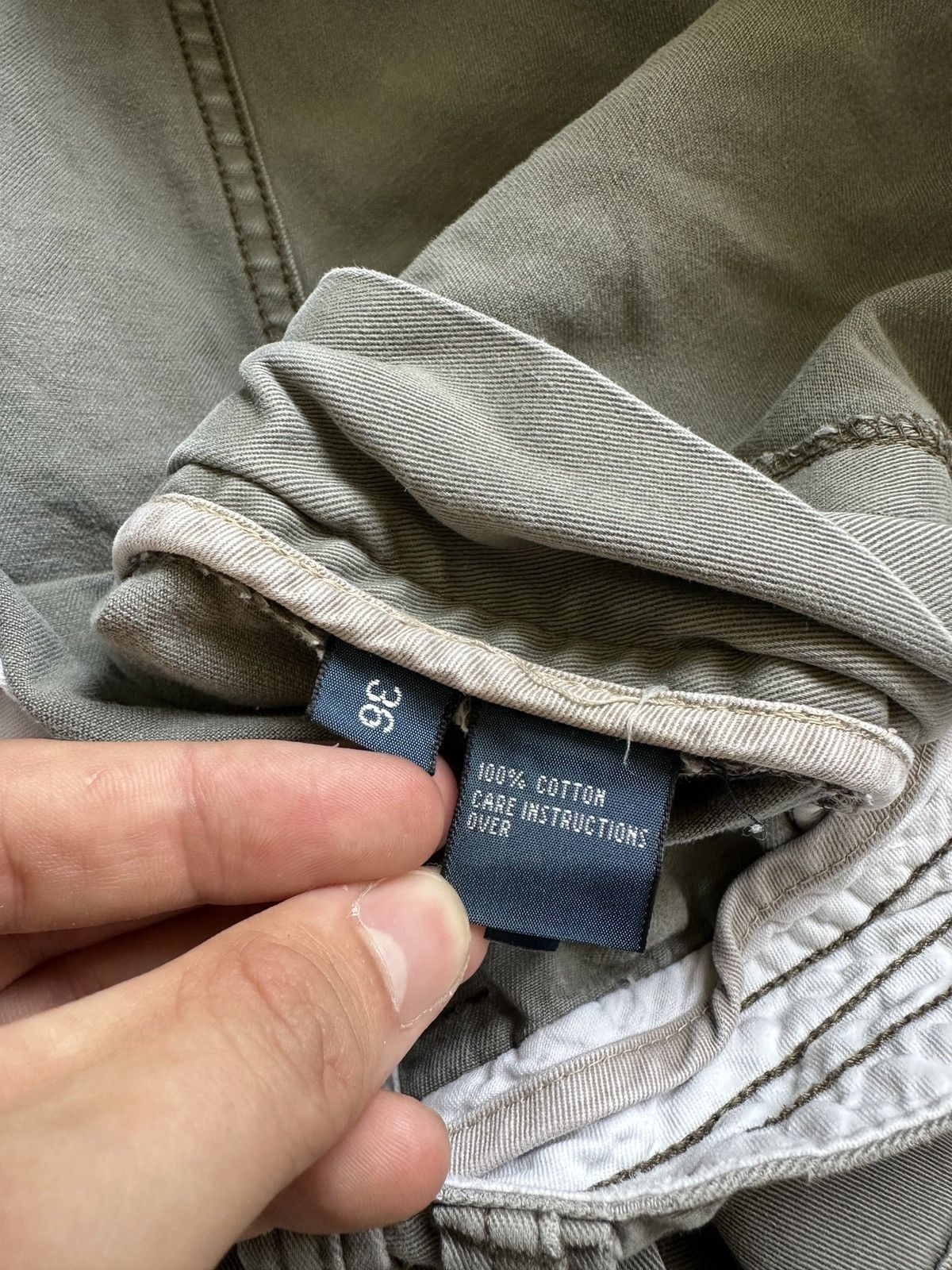 Polo Ralph Lauren Polo Ralph Lauren utility cargo chino shorts with worn look Size US 36 / EU 52 - 10 Thumbnail