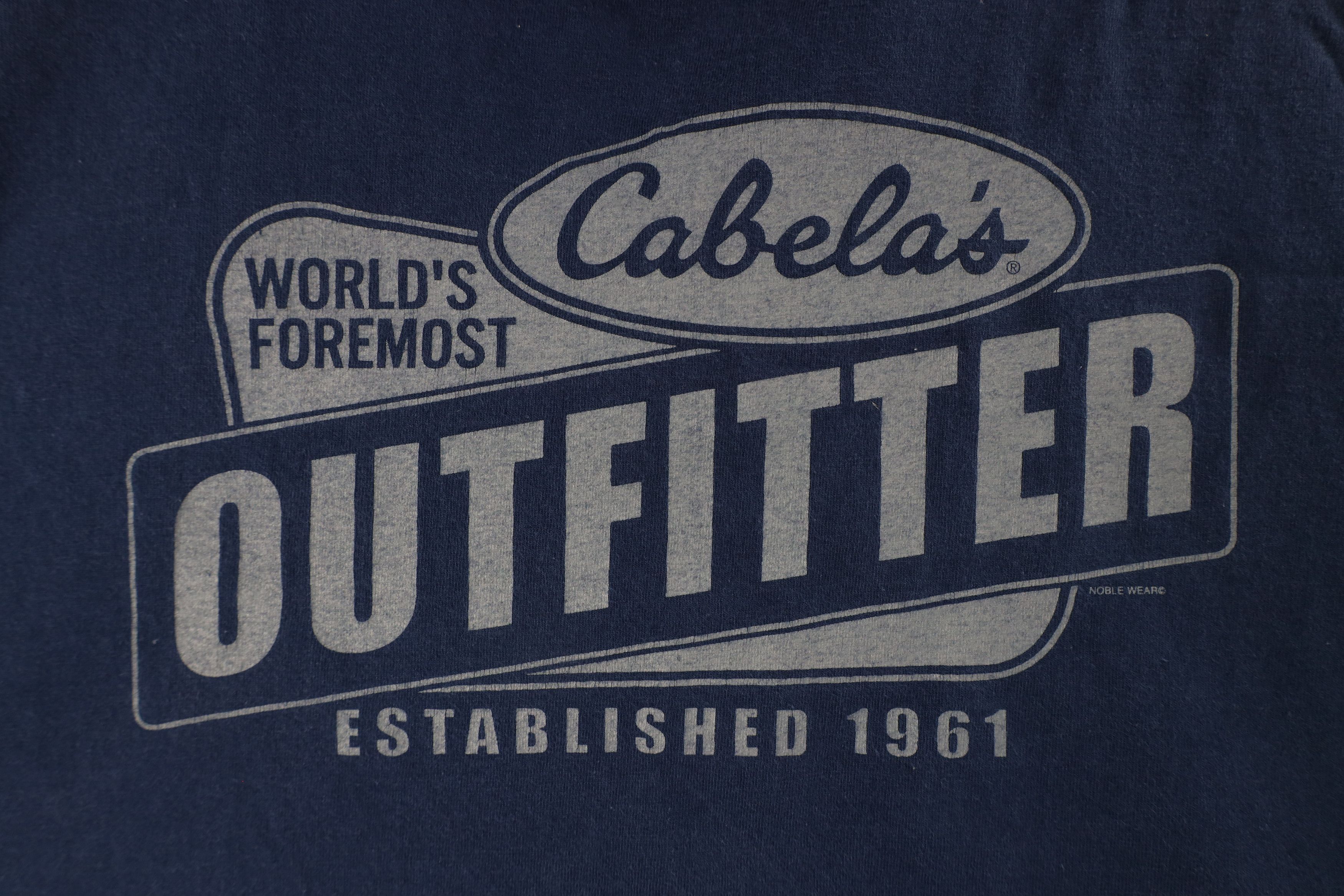 Vintage Vintage 90s DVS Shoe Company x Cabelas Skateboard T-Shirt US Size US XL / EU 56 / 4 - 4 Thumbnail