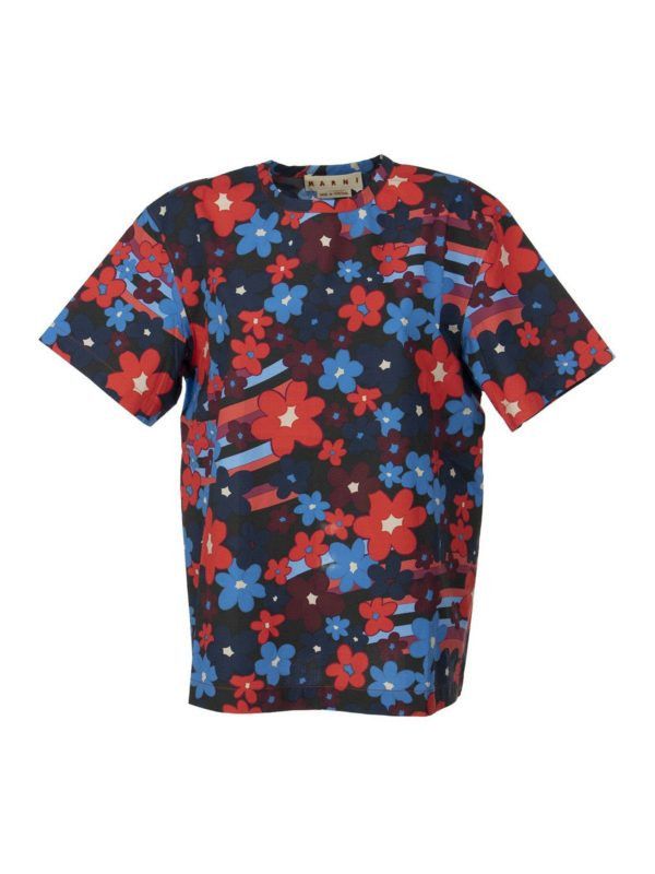 o1y1125 Crewneck T-Shirt in Multicolor