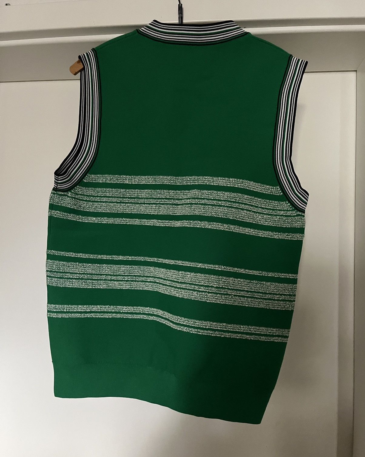 Wales Bonner Wales bonner striped shade sweater knit vest v neck size M Size US M / EU 48-50 / 2 - 2 Thumbnail