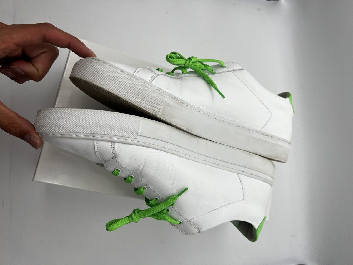 Common Projects Common Projects Retro Low Fluo White/Green Size US 11 / EU 44 - 5 Thumbnail