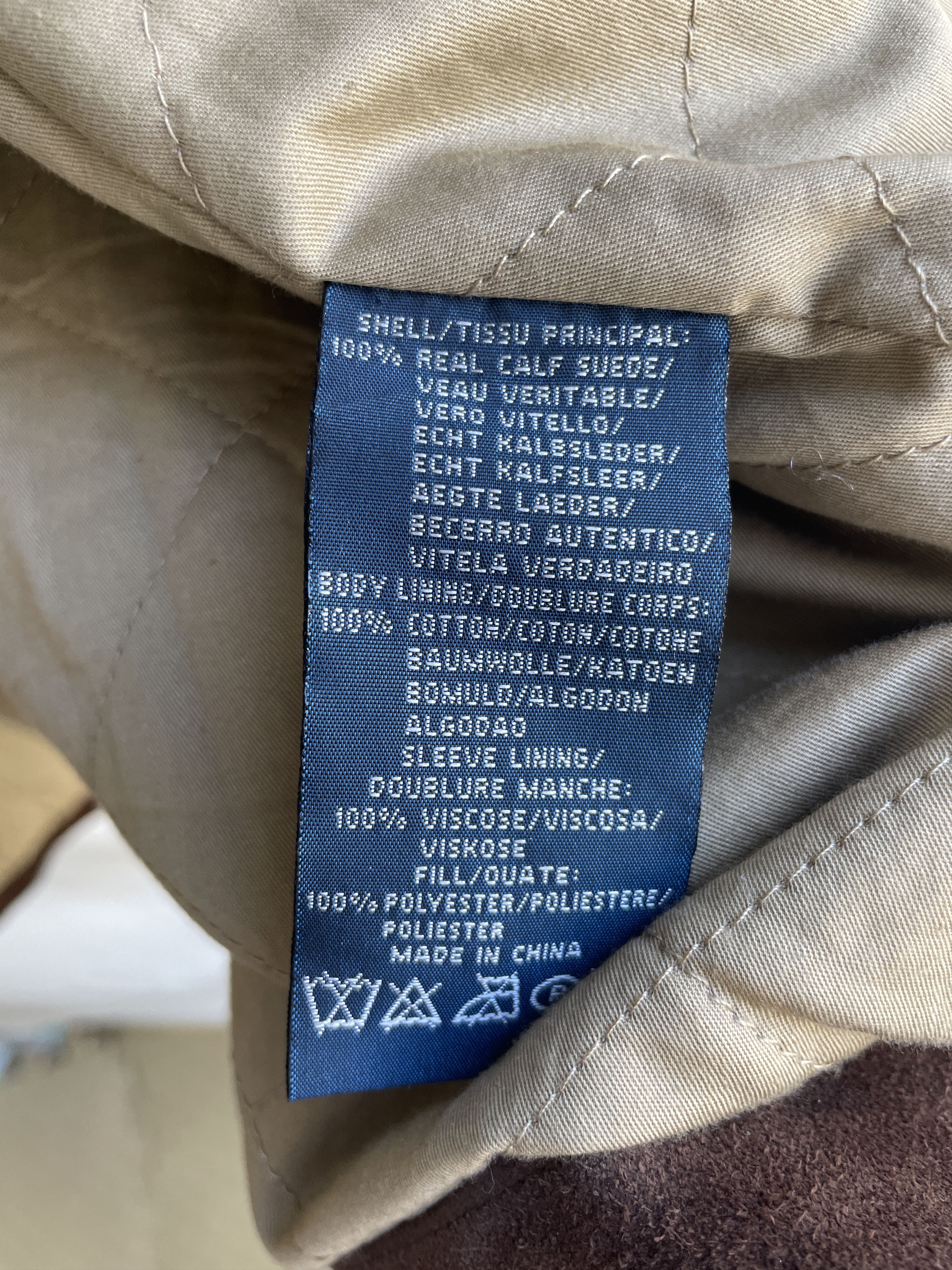 Polo Ralph Lauren Polo Ralph Lauren Calf Suede Brown Tobacco Barn Coat Size L Size US L / EU 52-54 / 3 - 23 Thumbnail