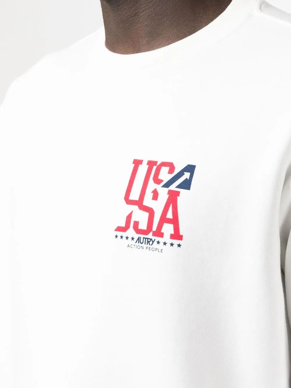 AUTRY o1y0526 Logo Sweatshirt in White Size US XS / EU 42 / 0 - 5 Thumbnail