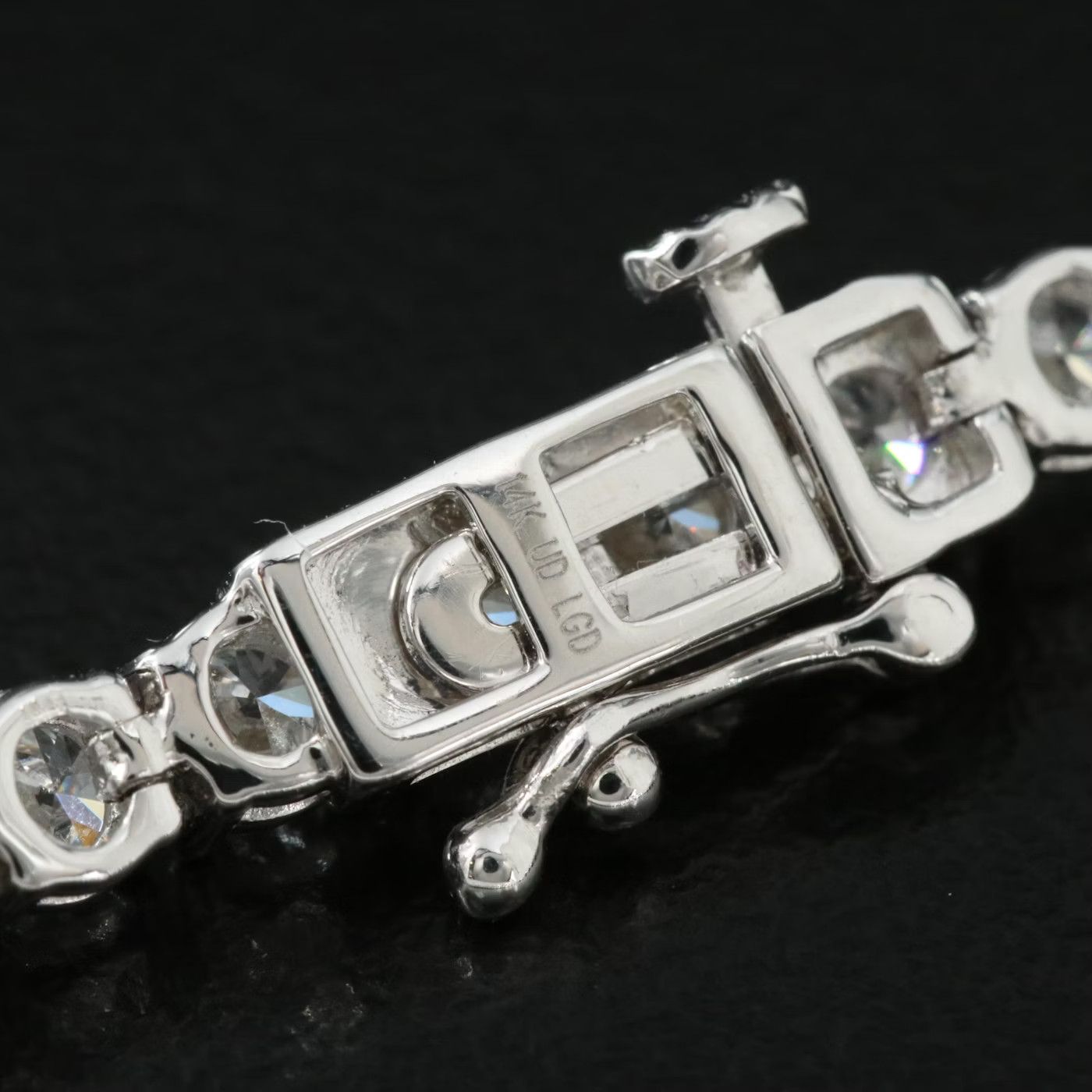 Other 14k White Gold 7 CTW Diamond Tennis Bracelet Size ONE SIZE - 8 Thumbnail