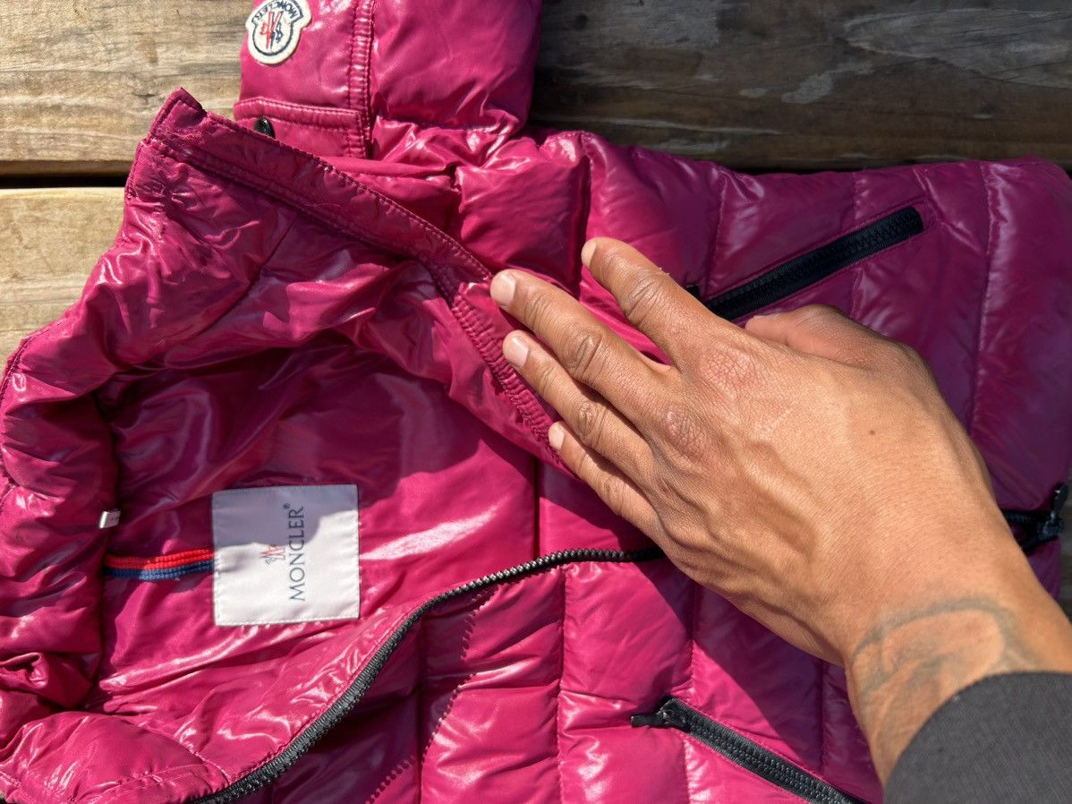 Moncler Kids Moncler Pink Puffer Jacket with Detachable Hood Size XXS / US 00 / IT 34 - 8 Thumbnail