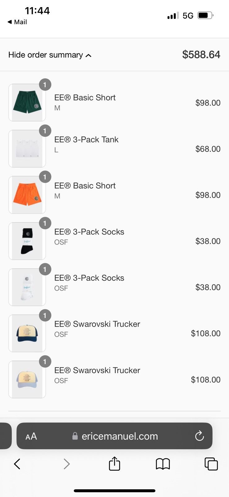 Eric Emanuel Eric Emanuel black w grey EE socks 3 pack Size ONE SIZE - 2 Thumbnail