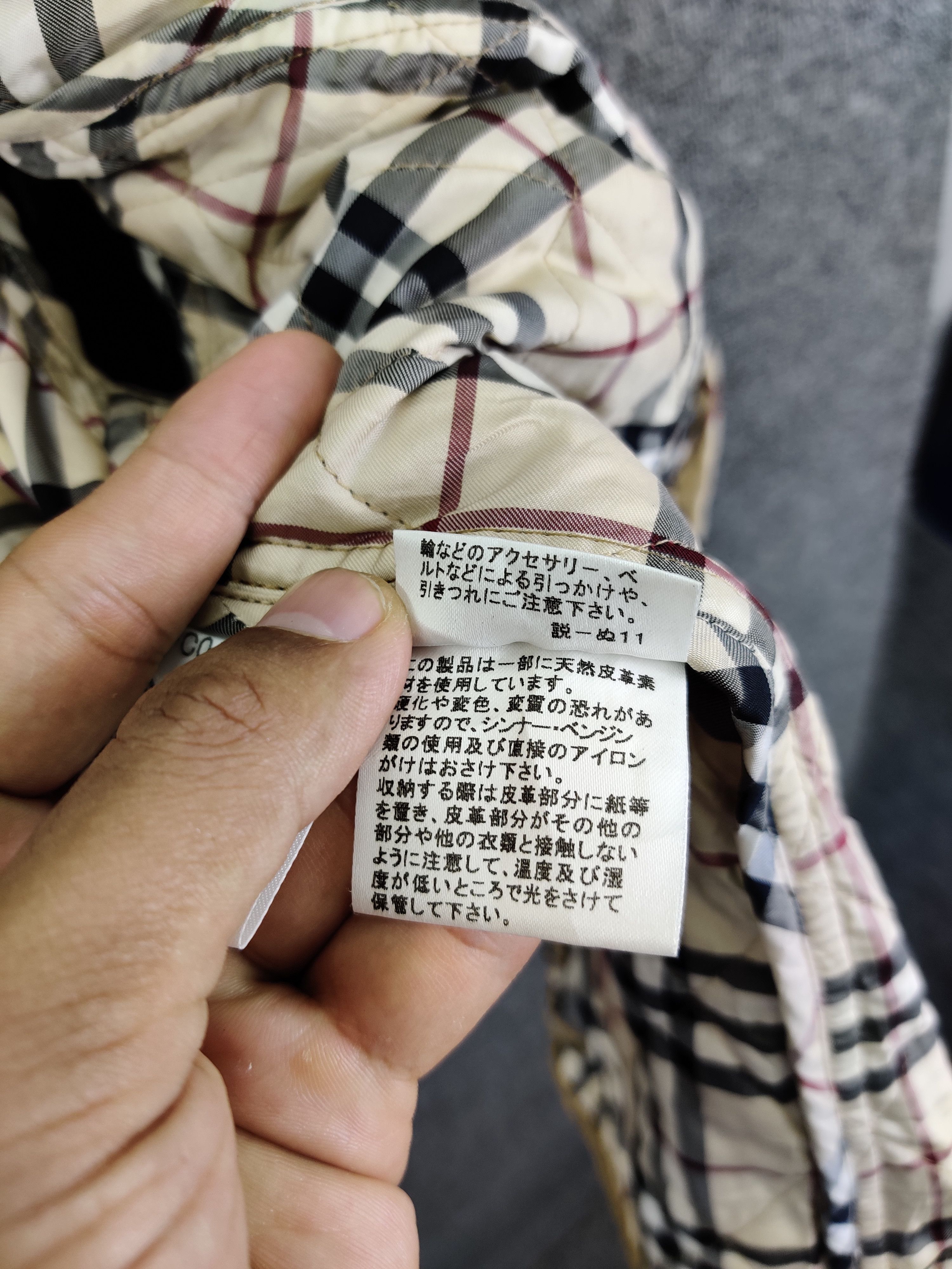 Burberry Vintage Burberry London Nova Check Quilted Distressed Jacket Size US M / EU 48-50 / 2 - 15 Thumbnail