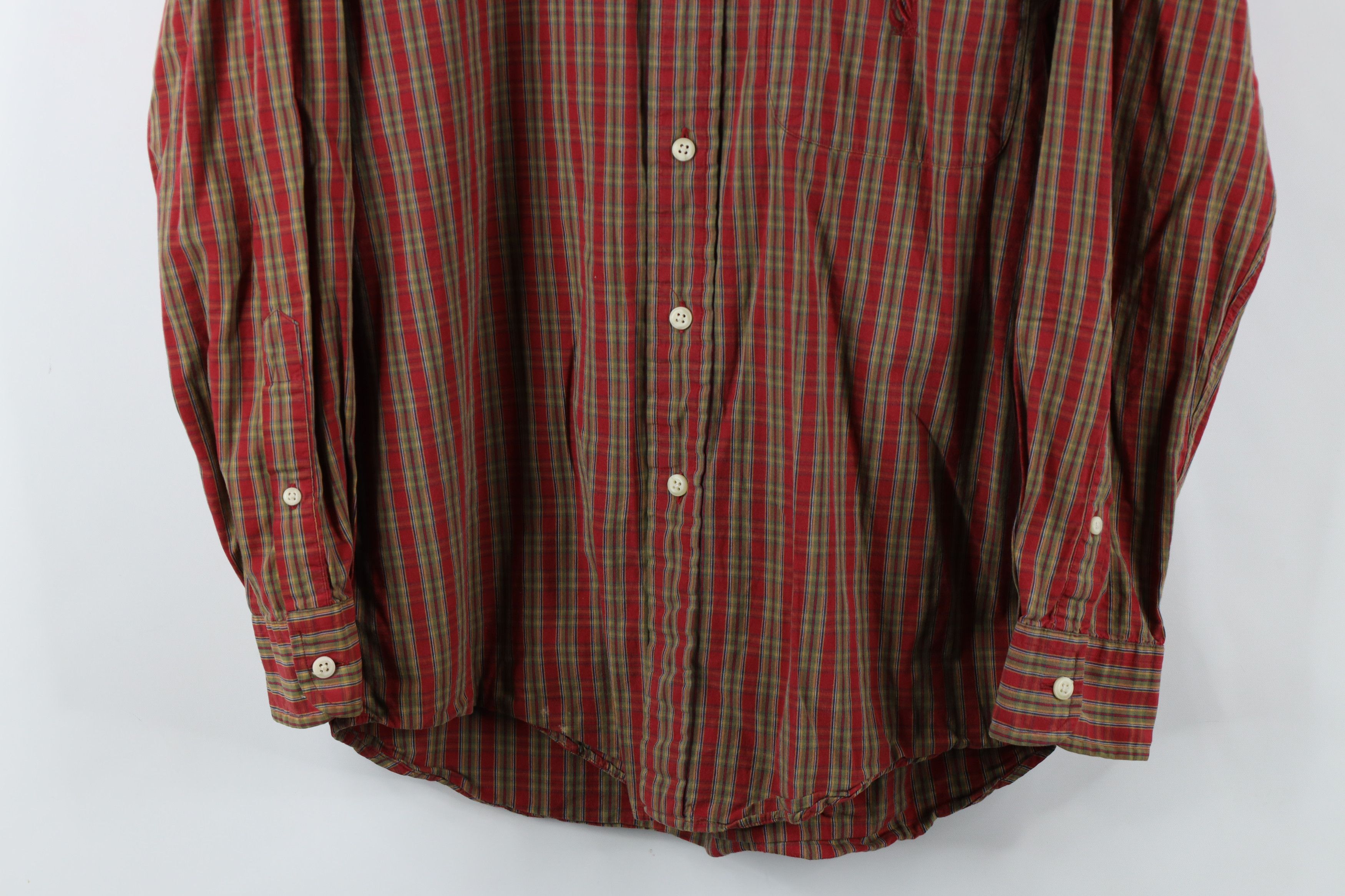 Nautica × Vintage Vintage 90s Nautica Collared Button Down Shirt Plaid Cotton Size US S / EU 44-46 / 1 - 3 Thumbnail