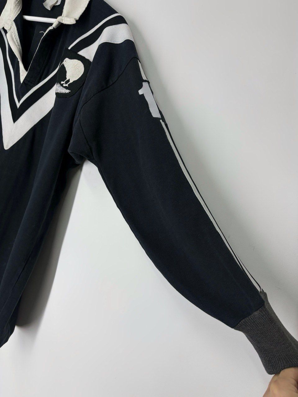Adidas 1980s New Zealand Adidas Kiwi Rugby Shirt Archive Match Worn Size US M / EU 48-50 / 2 - 7 Thumbnail