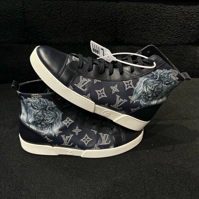 Louis Vuitton Louis Vuitton High-top sneakers Size US 7 / EU 40 - 3 Thumbnail