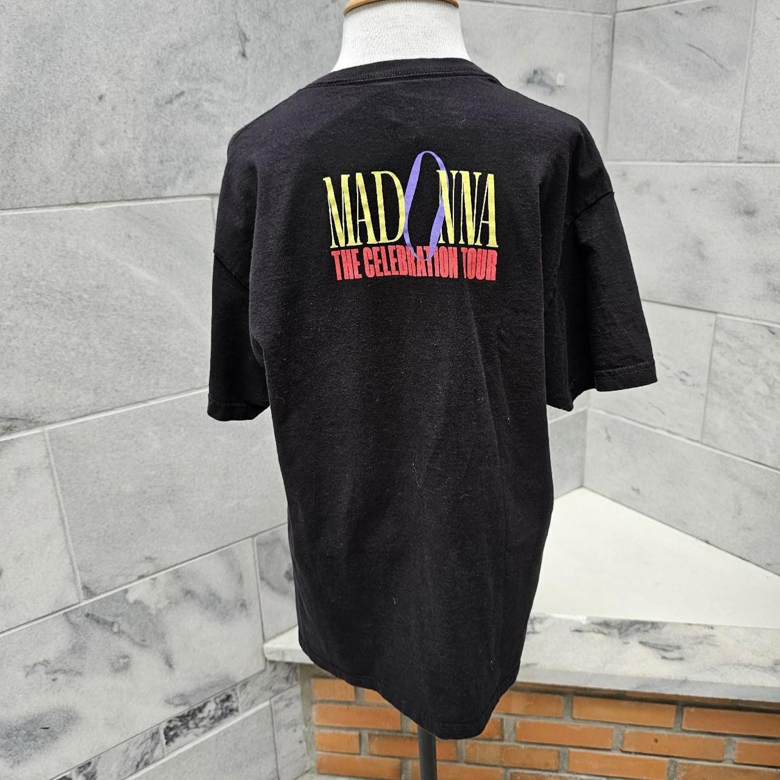 Other Madonna Time Goes By So Slow Black T-shirt Size L / US 10 / IT 46 - 5 Thumbnail
