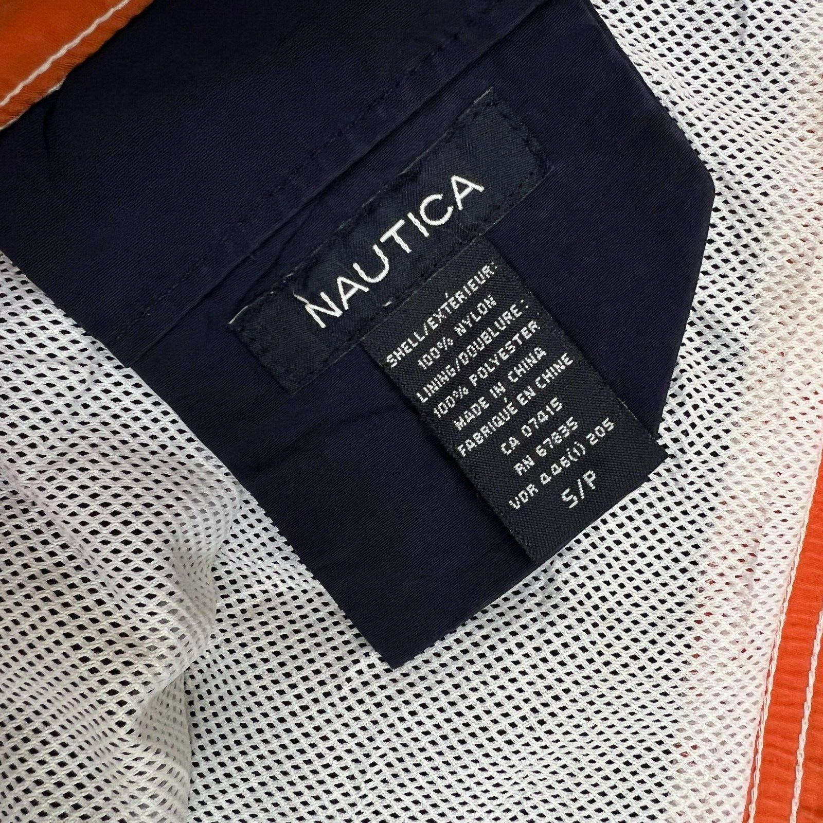 Nautica × Vintage Nautica Shorts Small Spell Out Lined Pocketed Cargo Pants Size US 40 / EU 56 - 4 Thumbnail