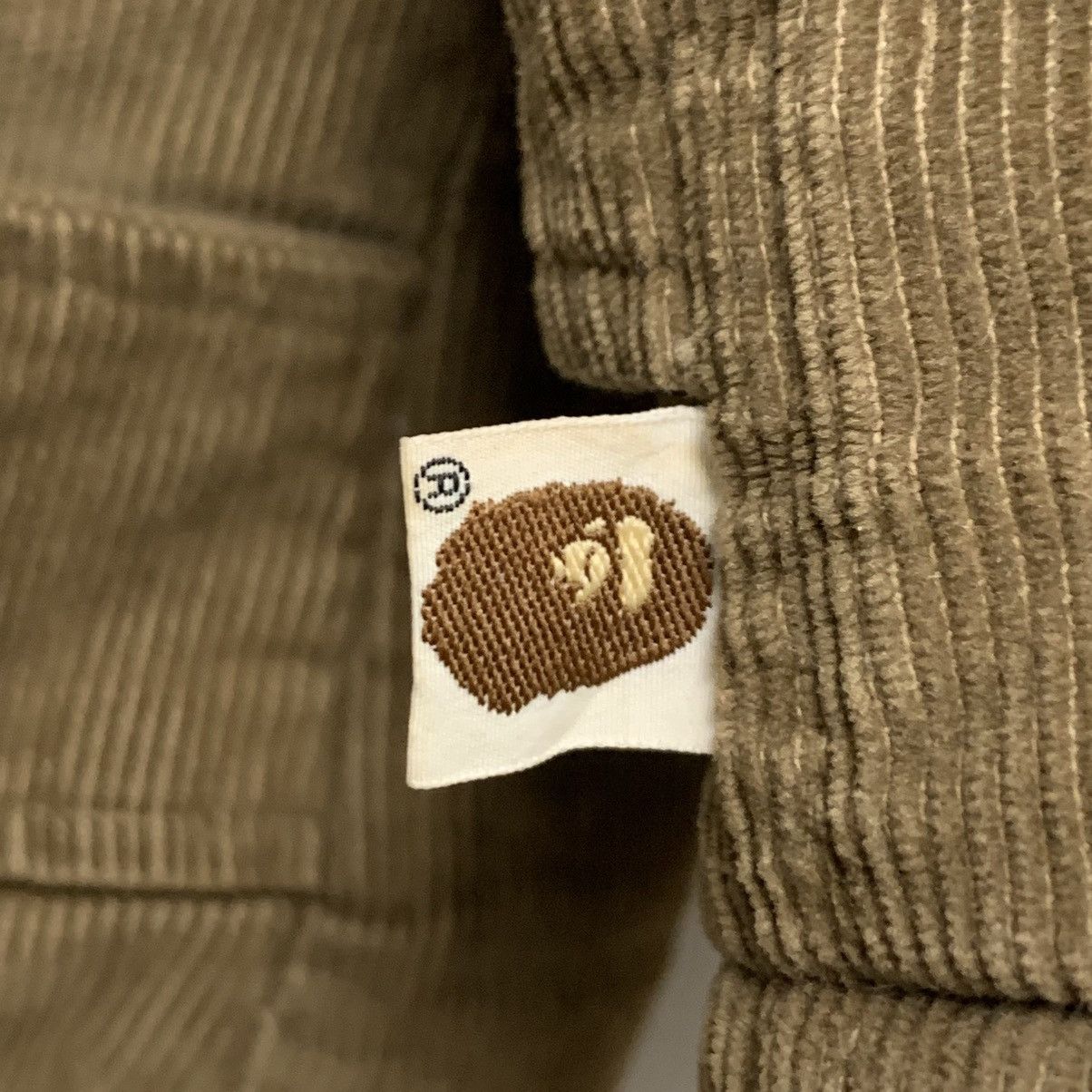 Bape Vintage Bathing Ape Corduroy Jacket Polarfleece Size US XL / EU 56 / 4 - 6 Thumbnail