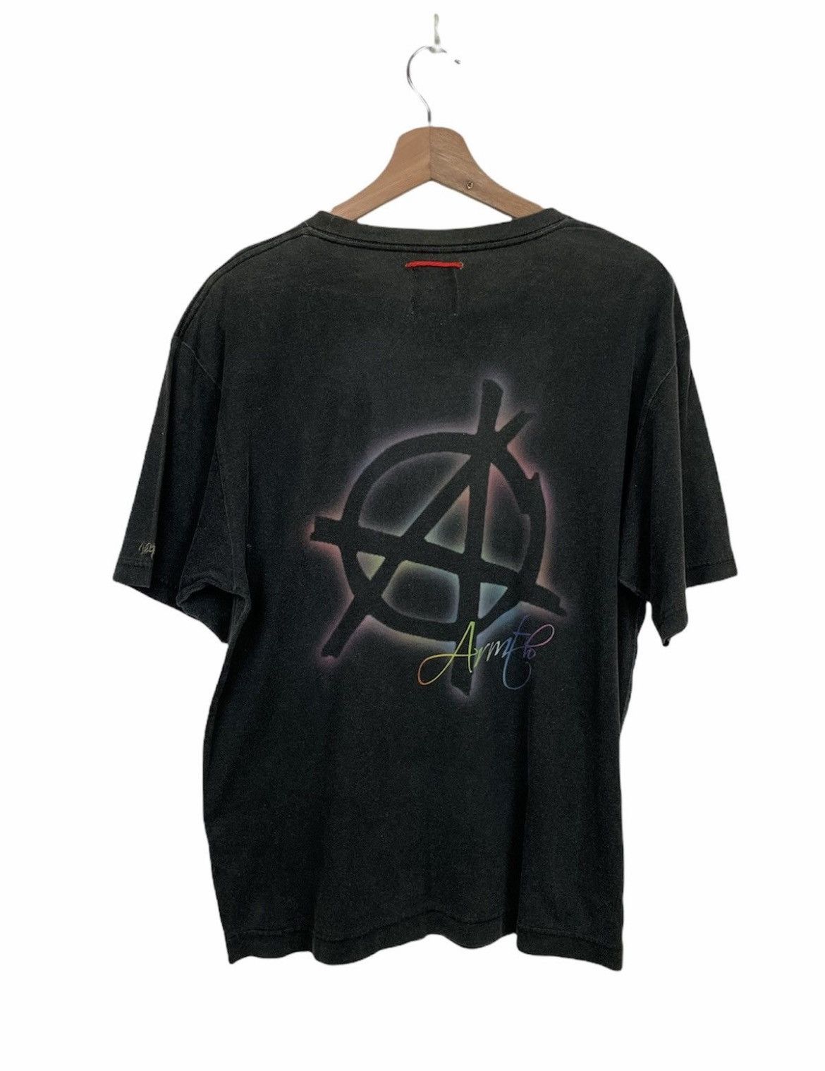 Designer × Vintage Victim x Armth Rainbow Anarchy | Garment Dyed Tee Size US XL / EU 56 / 4 - 2 Thumbnail