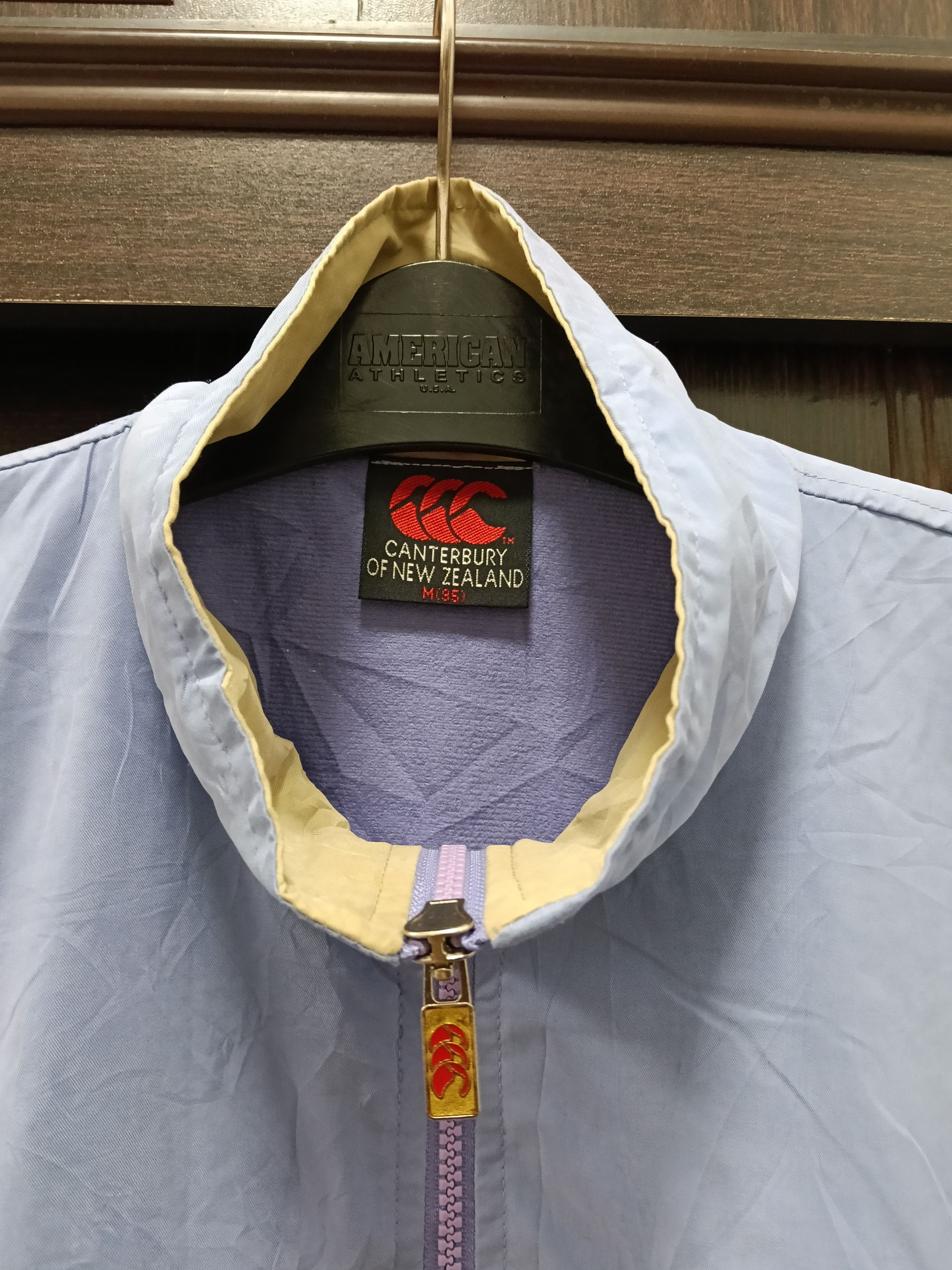 Canterbury of New Zealand 💥Vtg Canterbury Windbreaker Color Block💥 Size US L / EU 52-54 / 3 - 4 Thumbnail