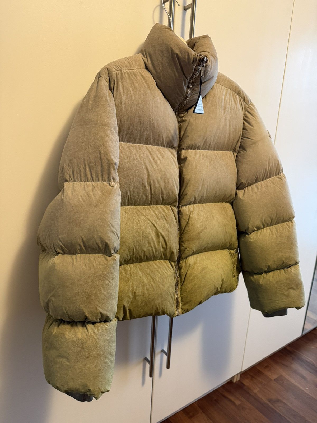 Moncler × Rick Owens Moncler x Rick Owens cropped Acid Degrade Puffer Size US S / EU 44-46 / 1 - 2 Thumbnail