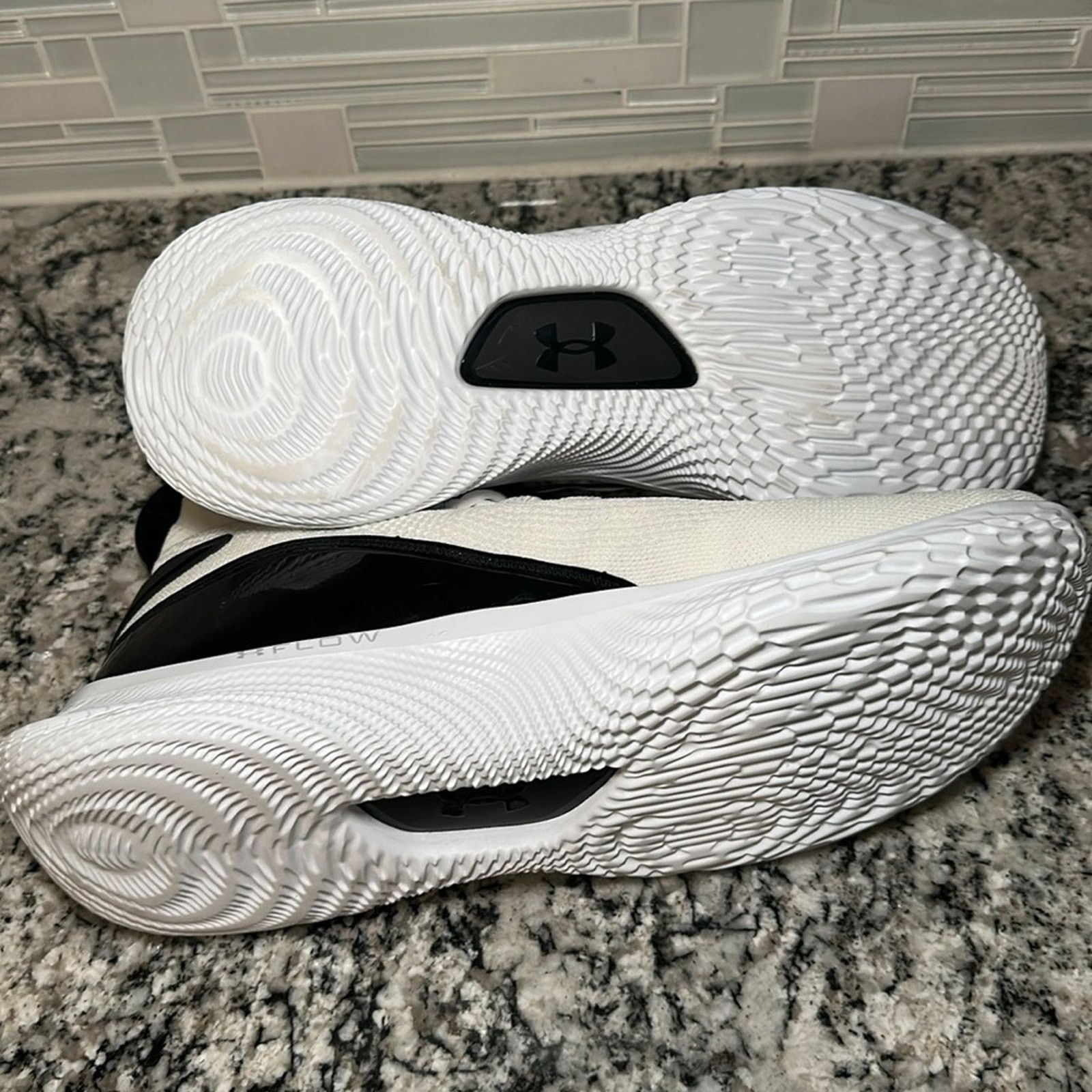 Under Armour Under Armour Team Curry 8 NM Black White Sneakers - 18 Size US 15 / EU 48 - 5 Thumbnail