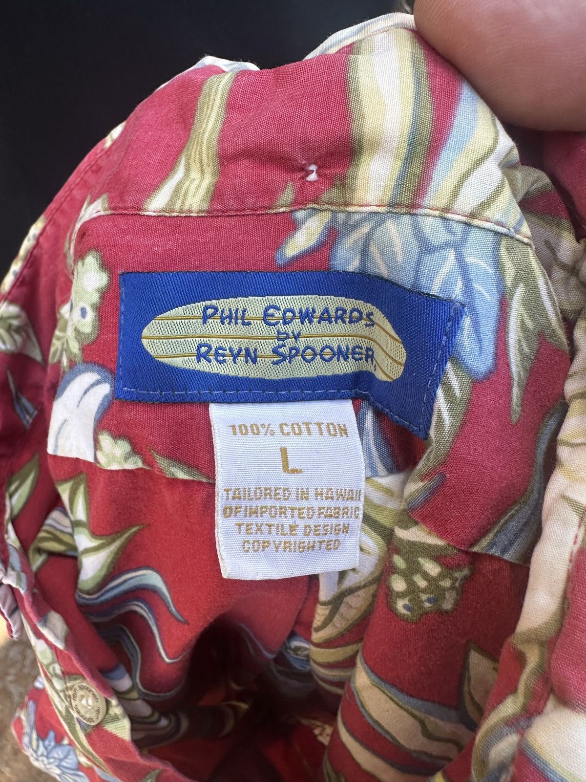Reyn Spooner PreOwned Reyn Spooner Phil Edwards Multicolored Men's L Size US L / EU 52-54 / 3 - 4 Thumbnail