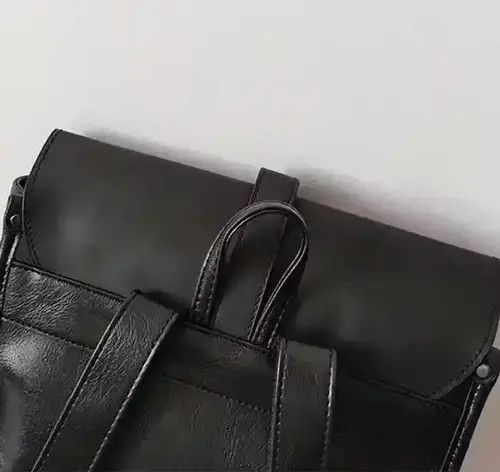 Other Retro fashion pu leather usb port backpack Size ONE SIZE - 4 Thumbnail