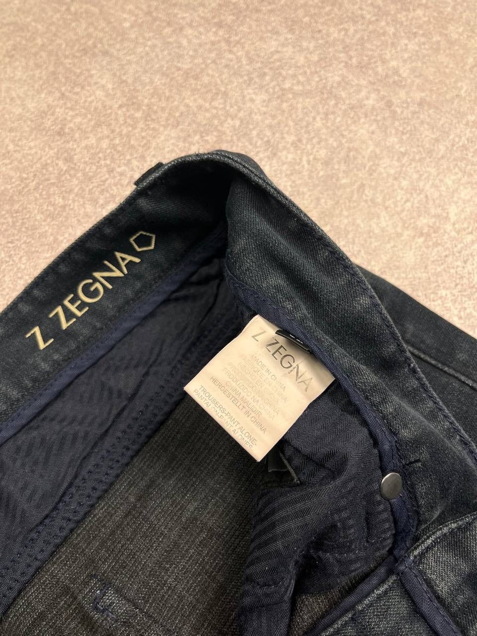 Designer × Ermenegildo Zegna × Z Zegna Z ZEGNA STRAIGHT JEANS 34 Size US 34 / EU 50 - 12 Thumbnail