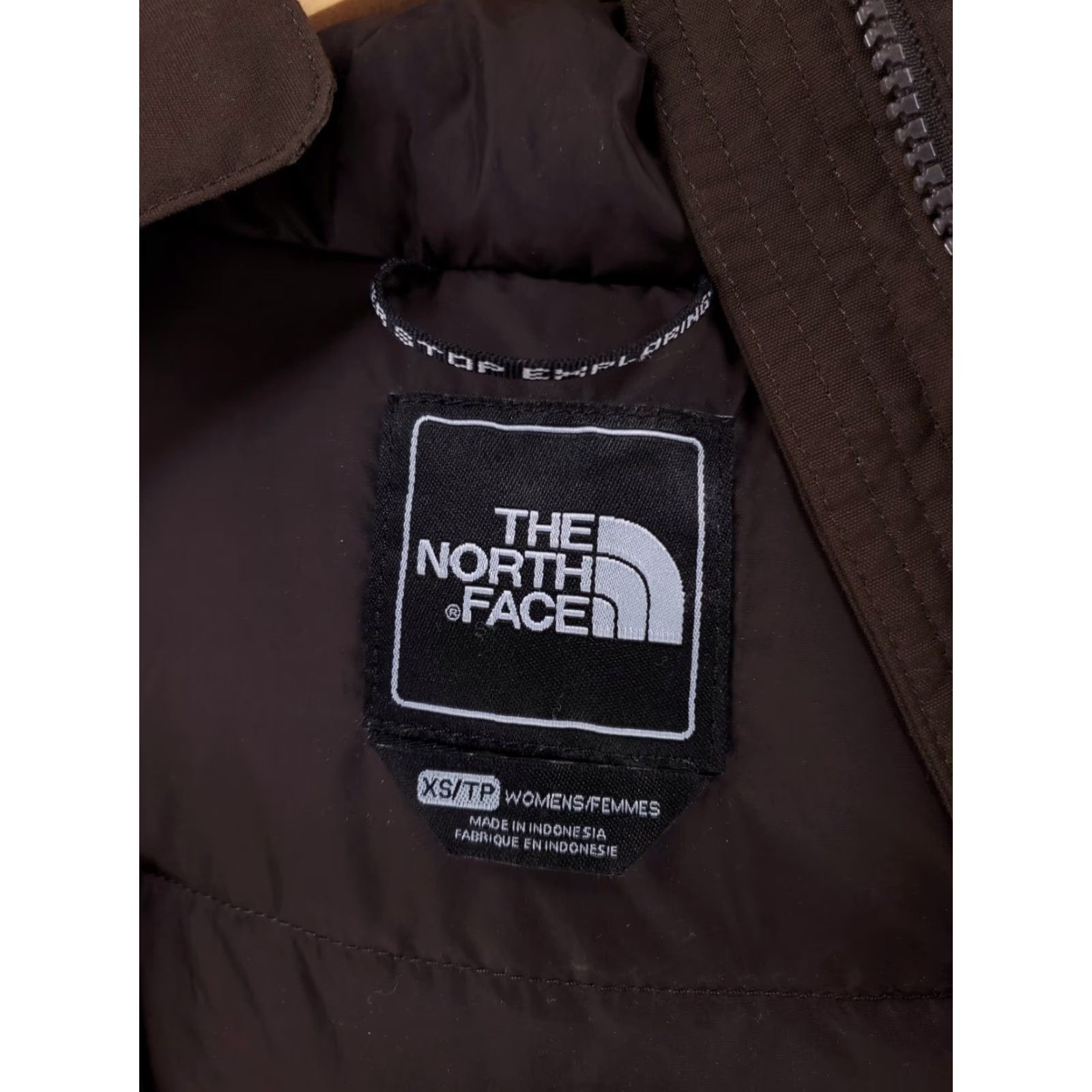 The North Face The North Face Jacket Womens XS Brown Goose Down Full Zip Hyvent Faux Fur Parka Size XS / US 0-2 / IT 36-38 - 3 Thumbnail