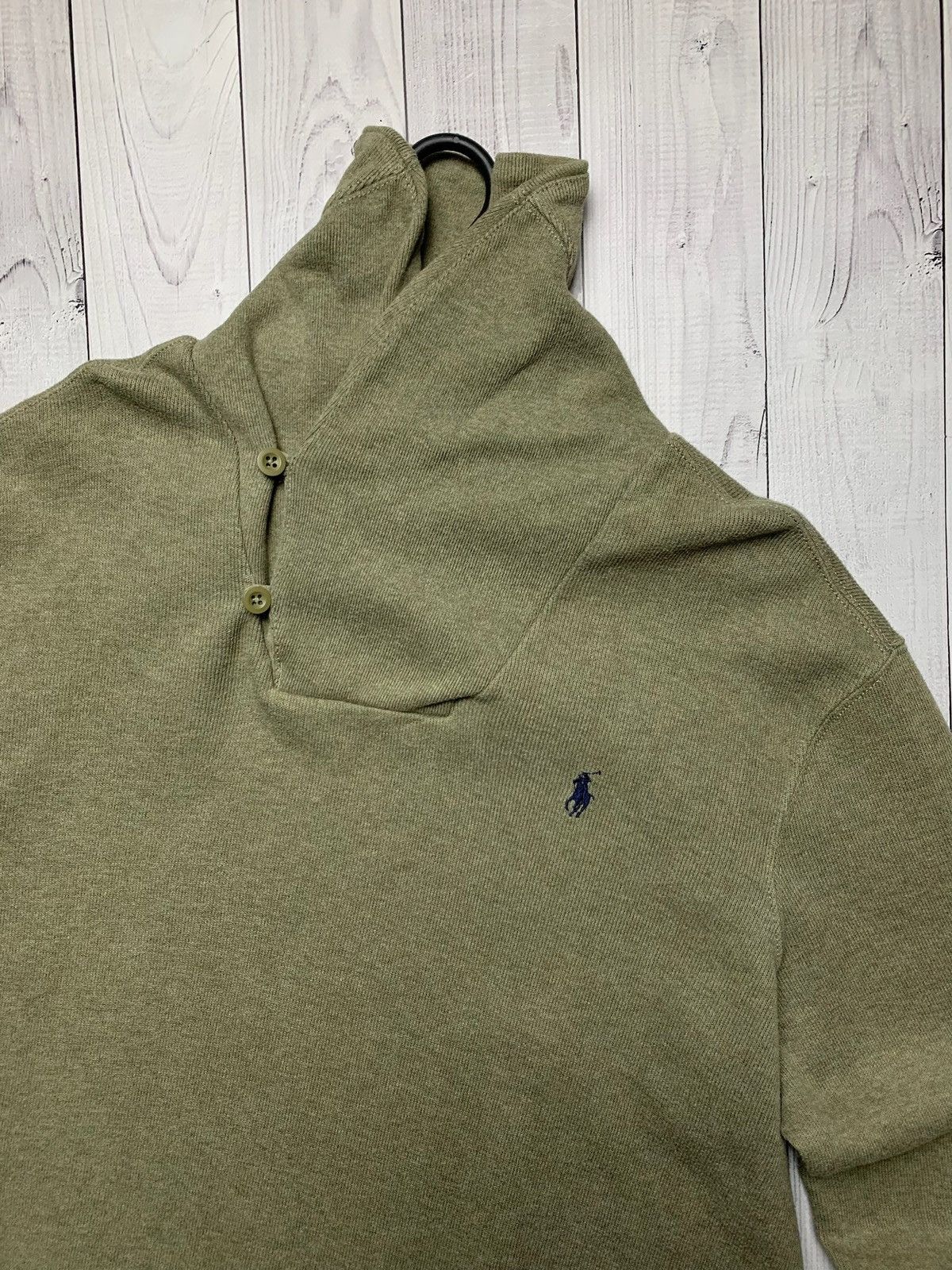 Polo Ralph Lauren × Vintage Vintage polo Ralph Lauren sweater size XL logo green Size US XL / EU 56 / 4 - 2 Thumbnail
