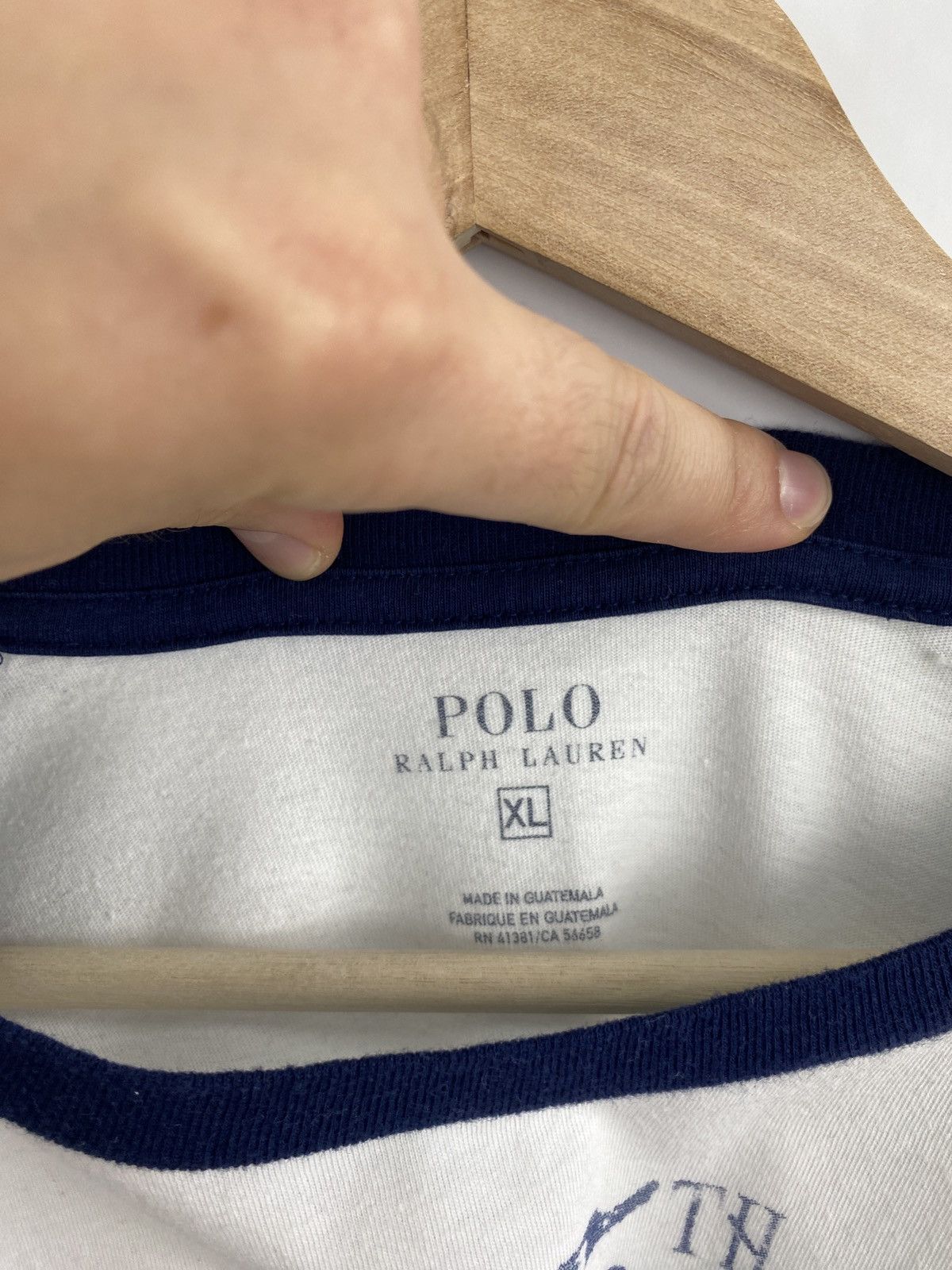 Polo Ralph Lauren 🇺🇸 Vintage Y2K Polo Ralph Lauren USA Flag T-Shirt Retro Retro Size US L / EU 52-54 / 3 - 5 Thumbnail