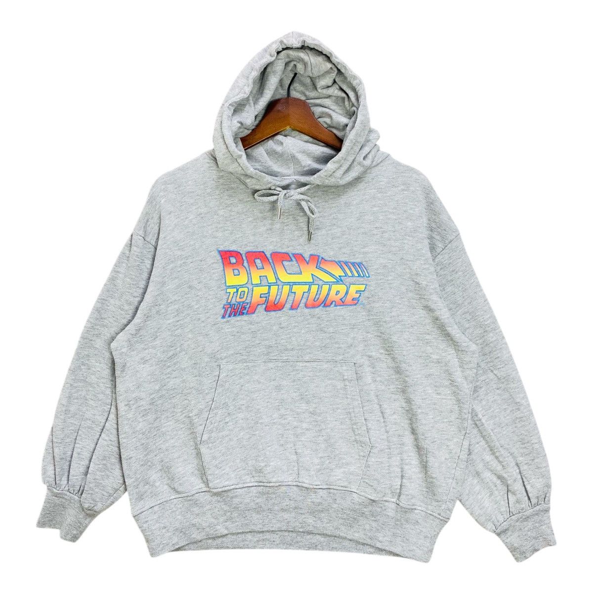 Vintage Vintage Back To The Future Hoodie Light Cotton Free Size (L) Size US L / EU 52-54 / 3 - 1 Thumbnail